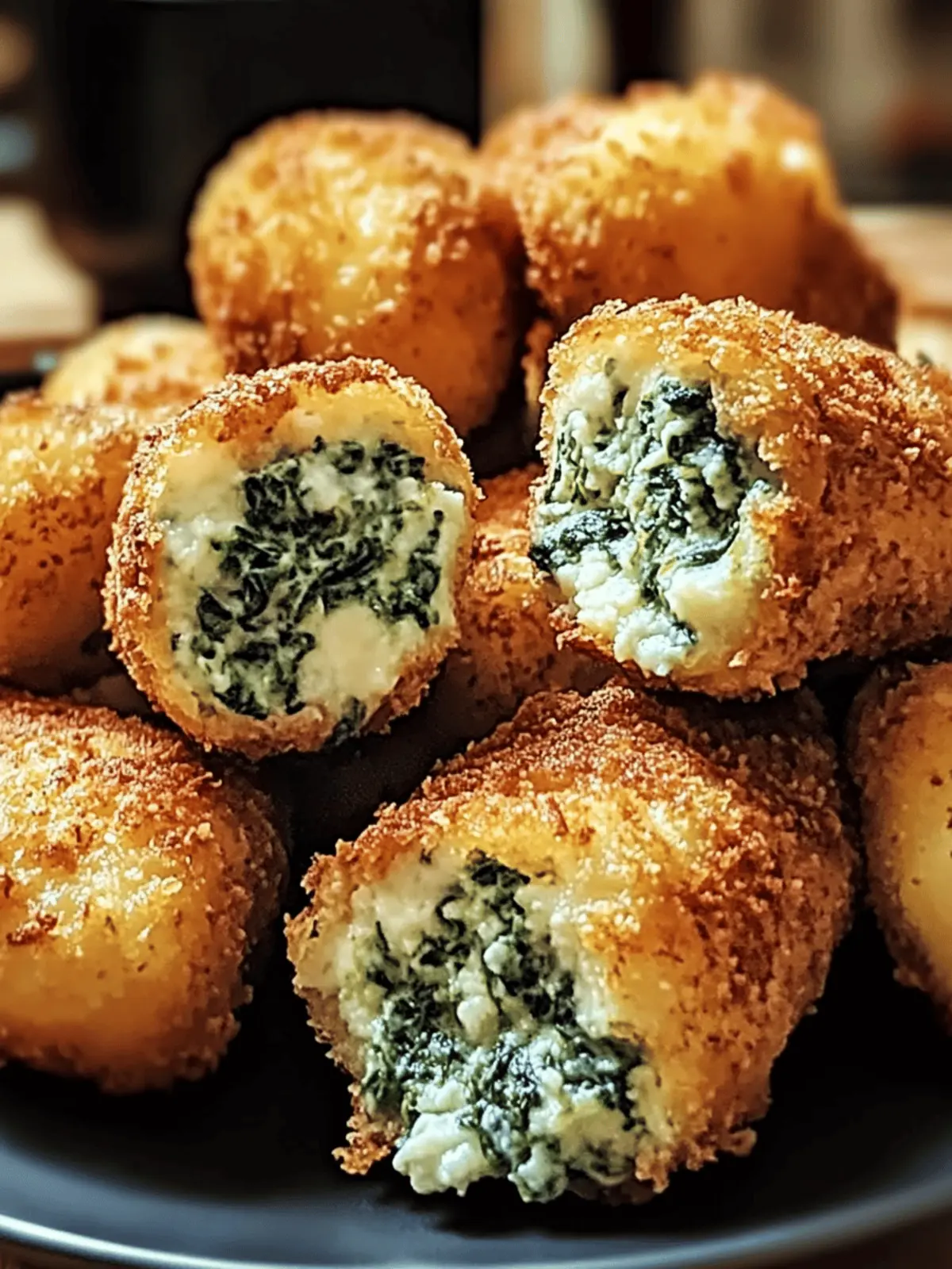 Crispy Spinach and Cheese Croquettes You ll Love to Make 2 Spinach and Cheese Croquettes