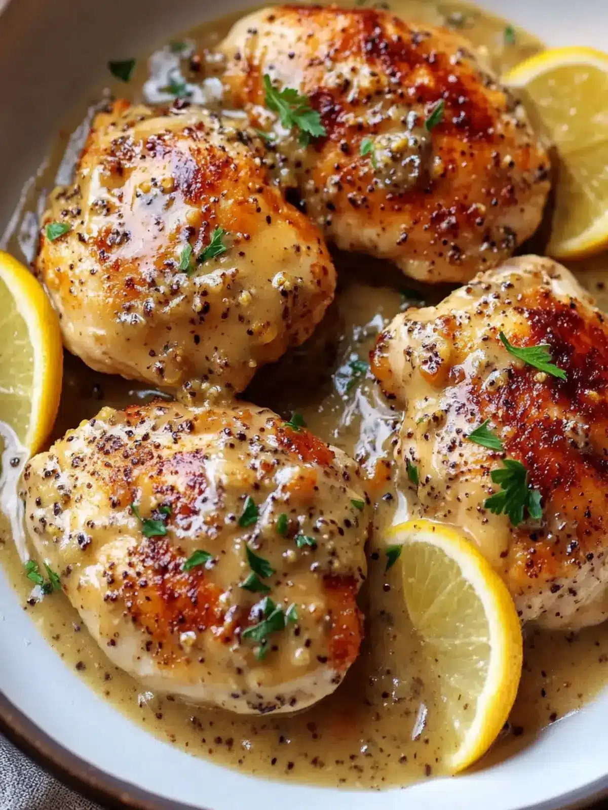French Wine and Mustard Chicken Bliss in Your Slow Cooker 4 French Wine and Mustard Chicken Bliss