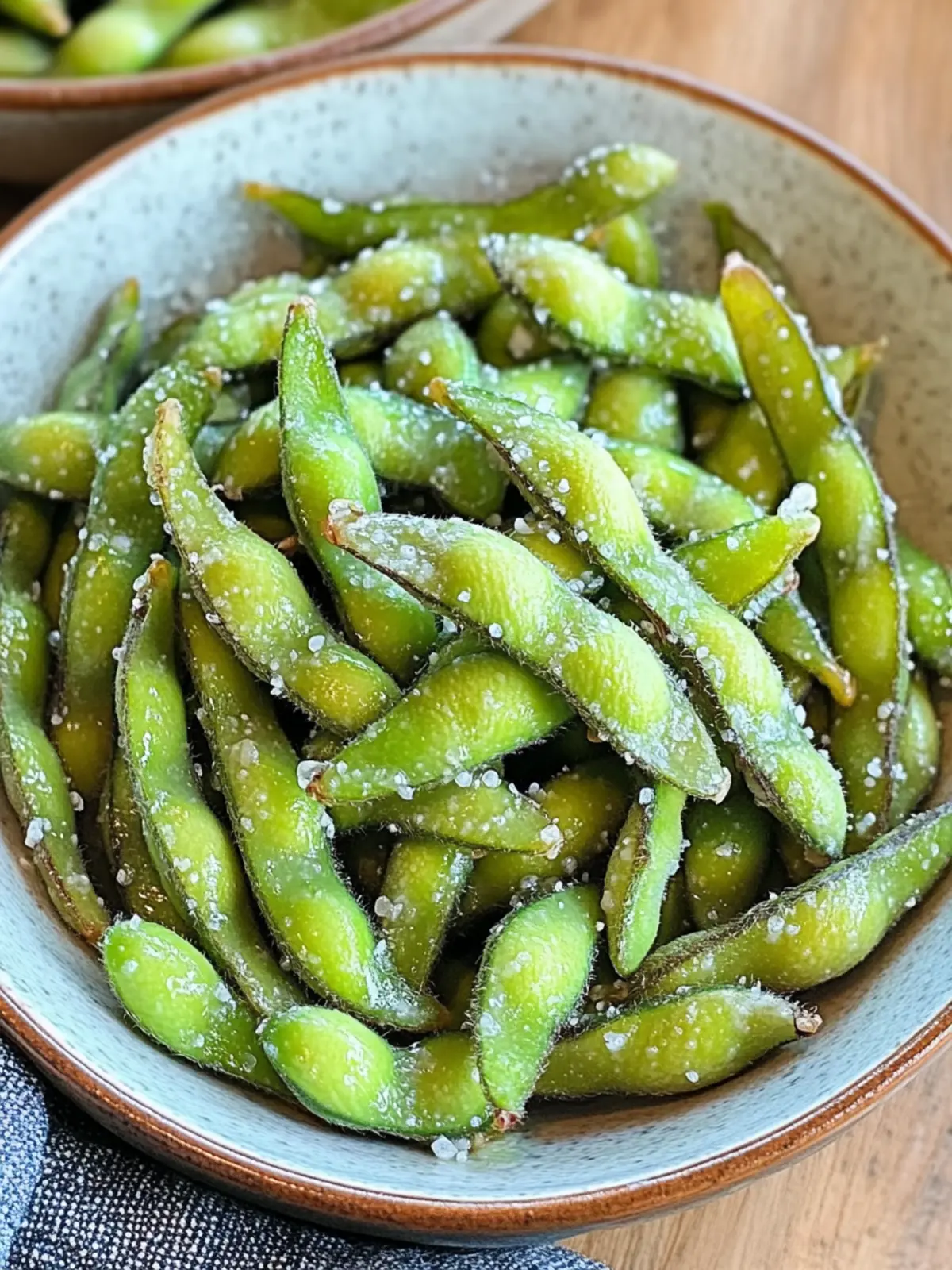 Crispy Air Fryer Edamame with Zesty Lemon Kick 2 Air Fryer Edamame