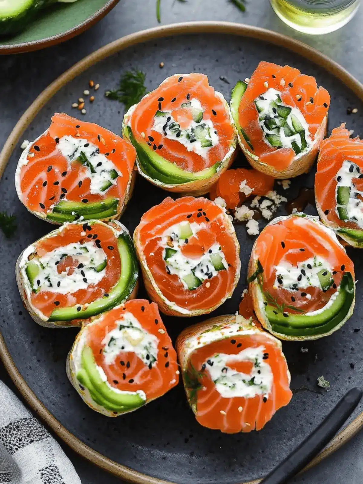 Delicious Smoked Salmon Roll Ups for a Quick Lunch Delight 4 Smoked Salmon Roll Ups
