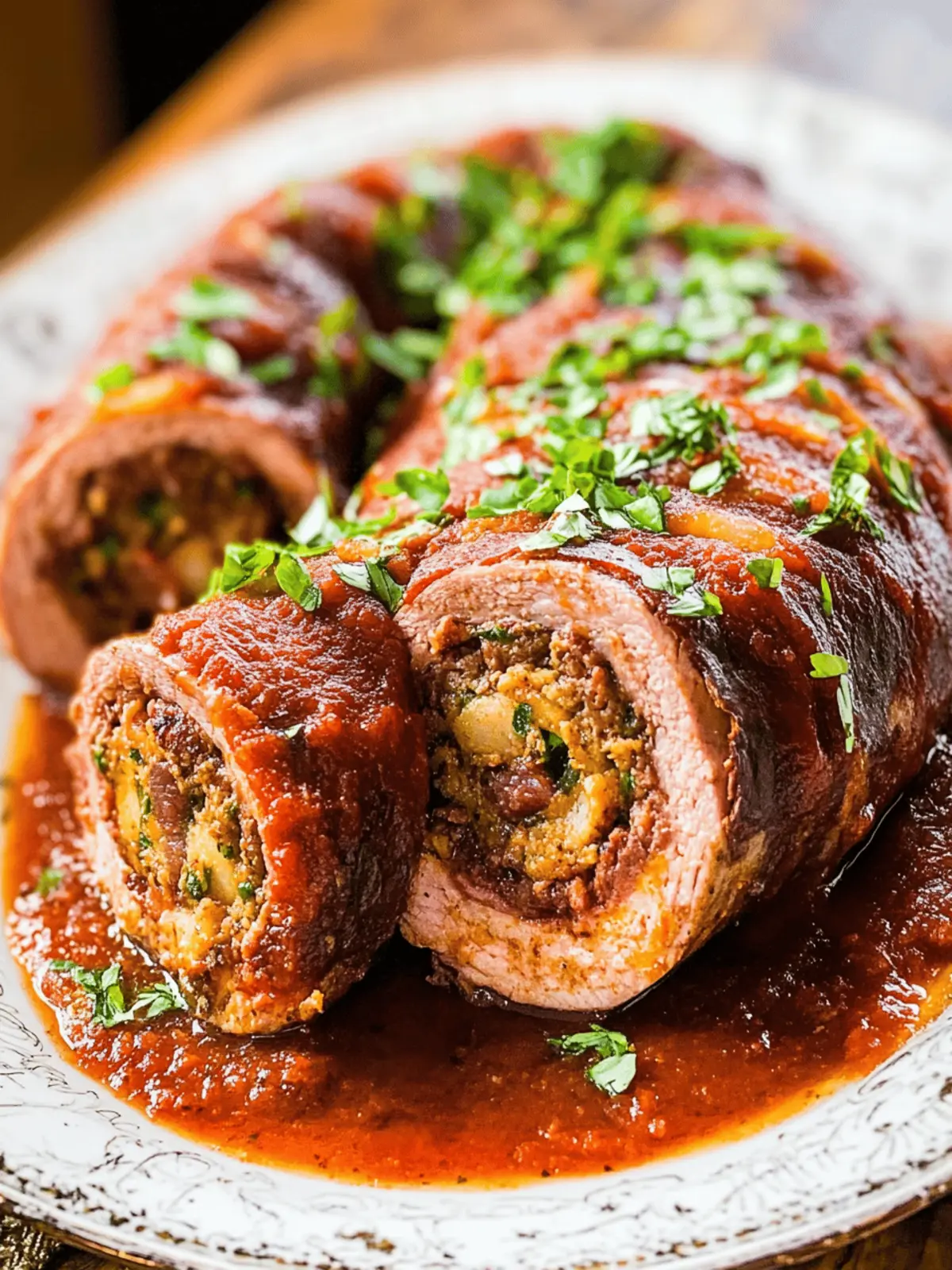 Braciole: A Savory Italian Stuffed Beef Delight at Home 3 Braciole (Italian Stuffed Beef Recipe)
