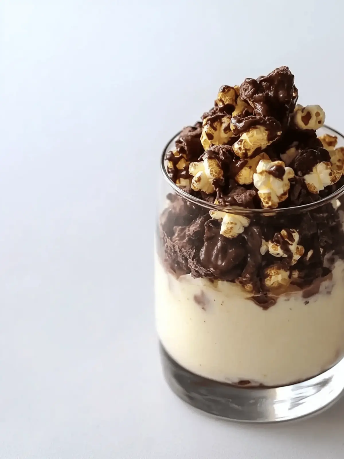 Chocolate Peanut Popcorn & Coconut Custard for Sweet Fun 4 Chocolate peanut popcorn and coconut custard