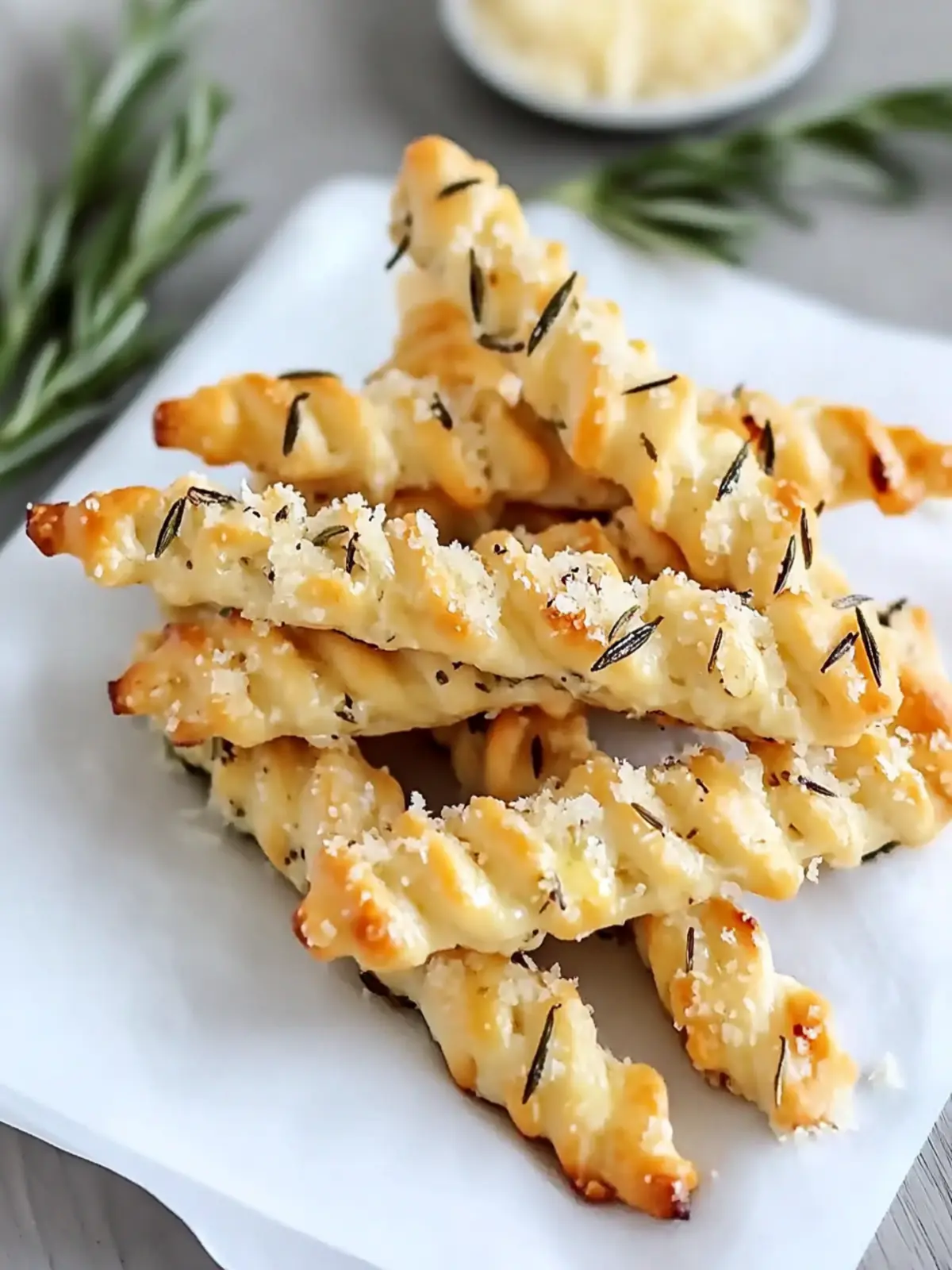 Irresistible Rosemary Parmesan Cheese Straws You ll Love 2 Rosemary Parmesan Cheese Straws