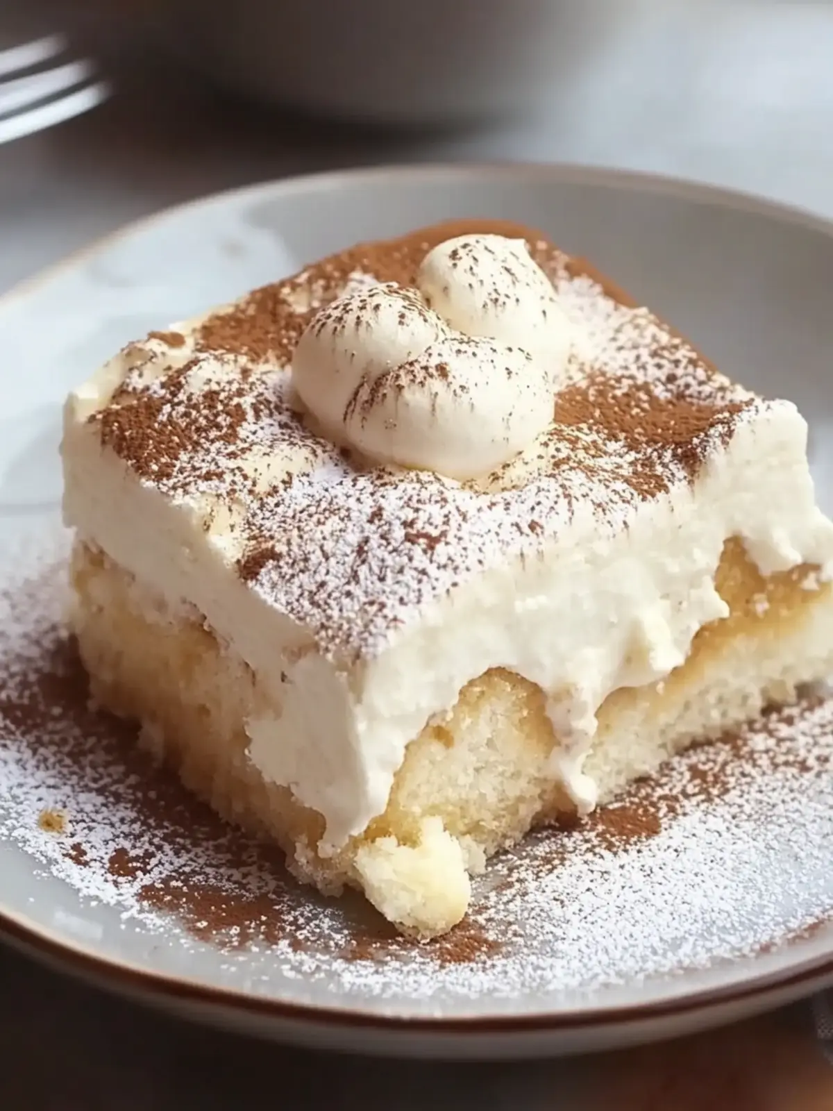 Coconut Tiramisu Bliss: A No-Bake Italian Treasure 2 Coconut Tiramisu
