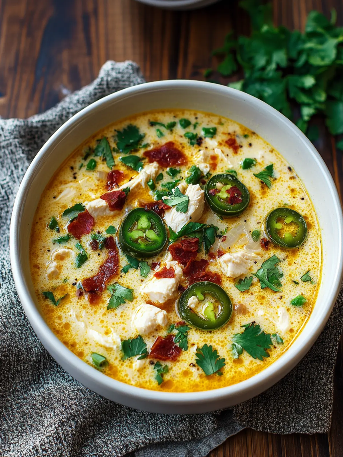 Spicy Jalape±o Popper Chicken Soup for Ultimate Cozy Nights 3 Spicy Jalape±o Popper Chicken Soup