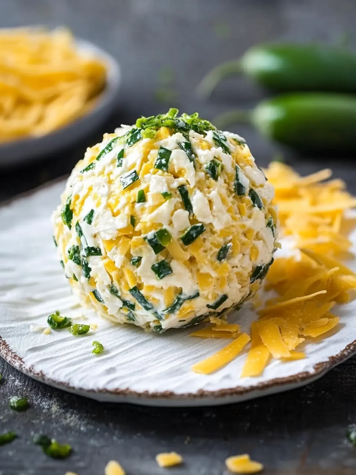 Delicious No-Bake Jalape±o Popper Cheese Ball Recipe 3 Jalape±o Popper Cheese Ball