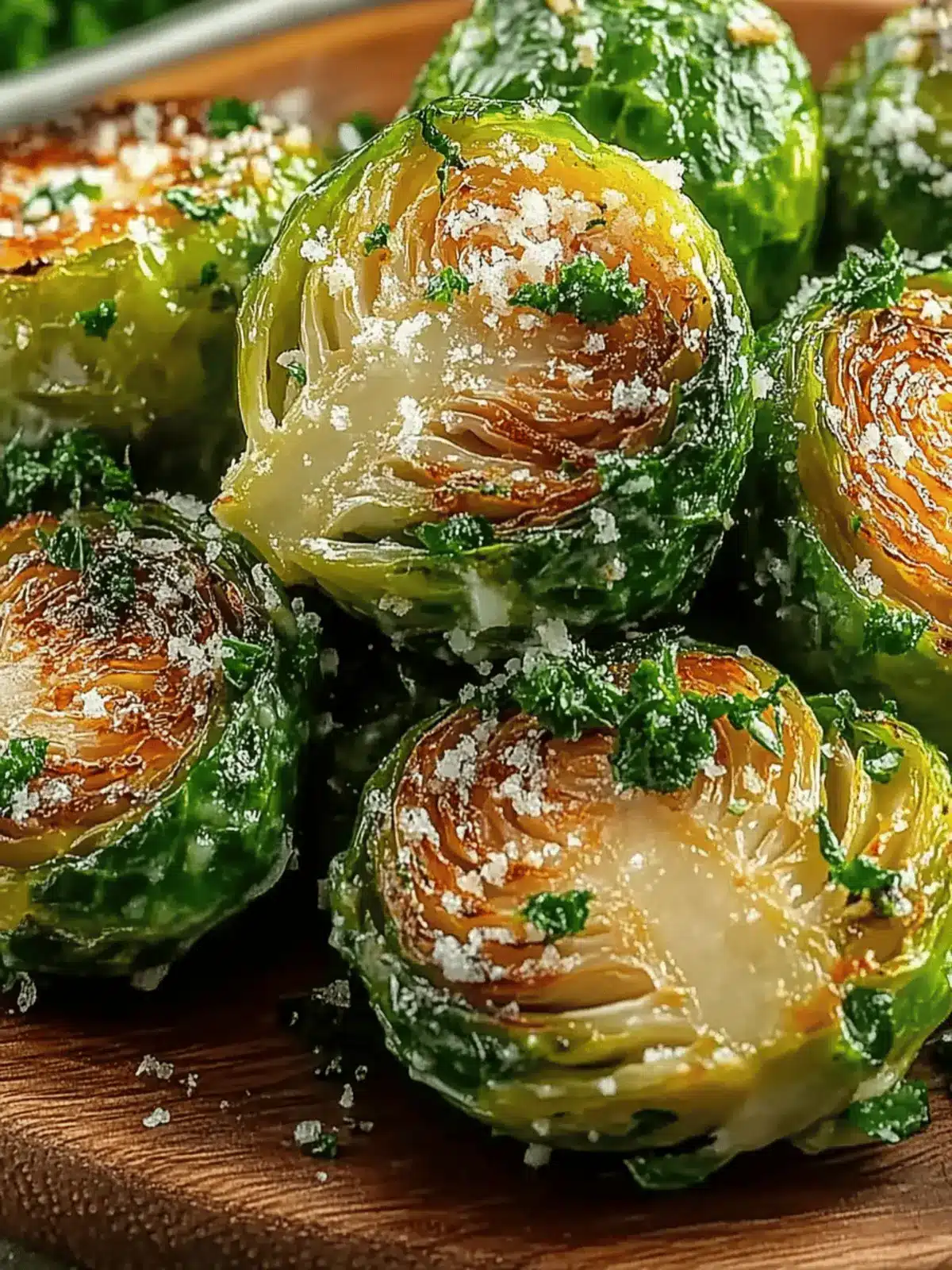 Garlic Butter Roasted Brussels Sprouts That Everyone Will Love 3 Garlic Butter Roasted Brussels Sprouts