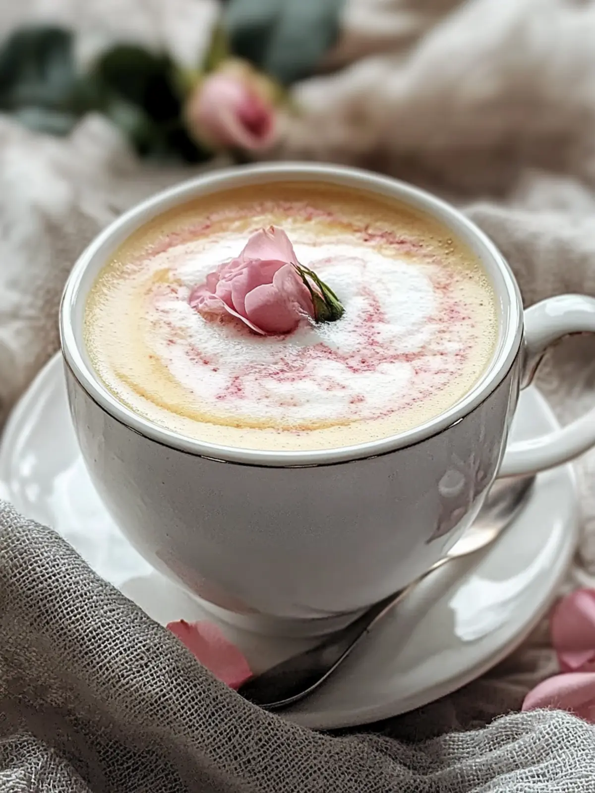 Vanilla Rose Tea Latte Simple and Flavorful: Your Cozy Escape 4 Vanilla Rose Tea Latte Simple and Flavorful