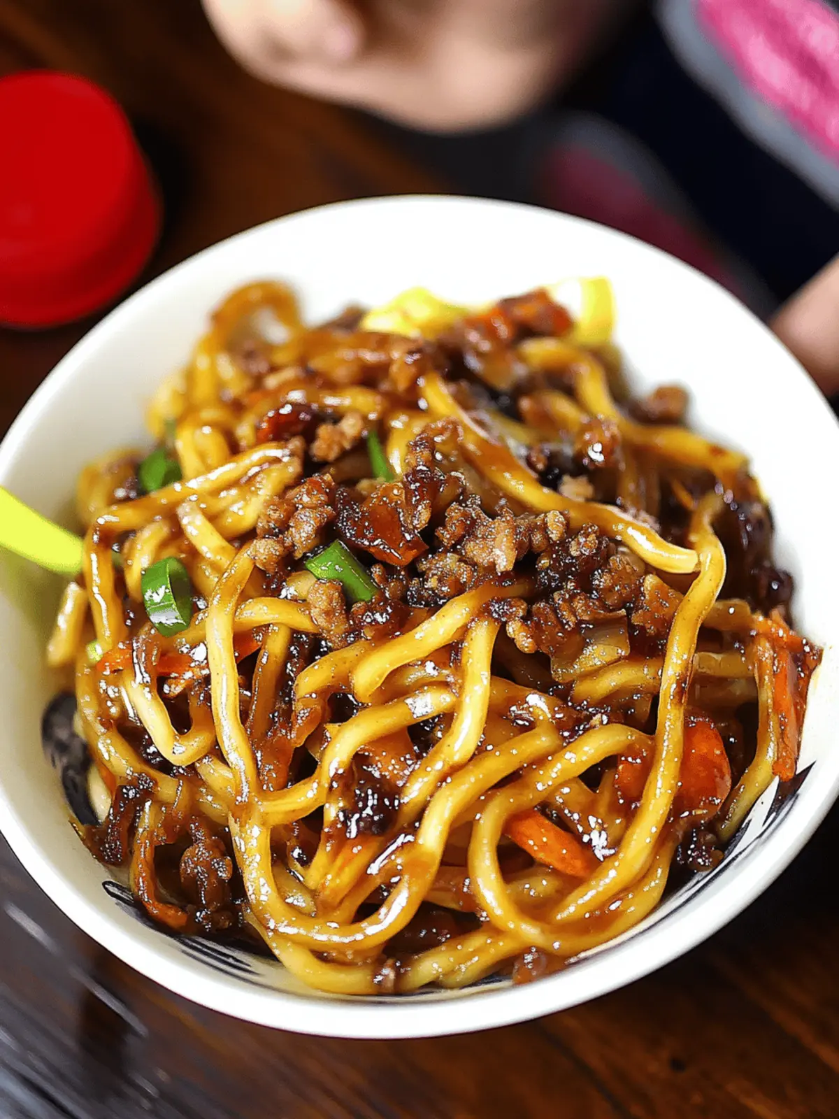 Savory Super Tasty Ground Pork Udon in 30 Minutes! 4 Super Tasty Ground Pork Udon