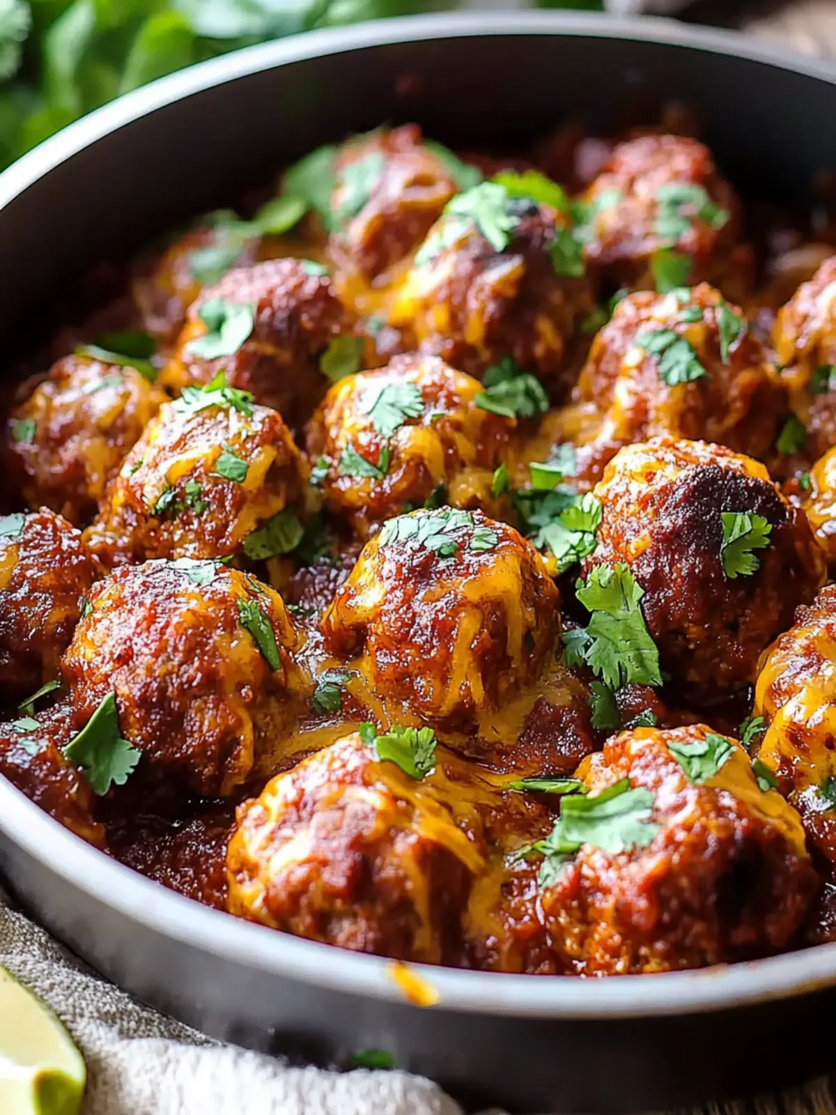 Baked Enchilada Meatballs: A Flavor-Packed Twist to Enjoy 2 Baked Enchilada Meatballs
