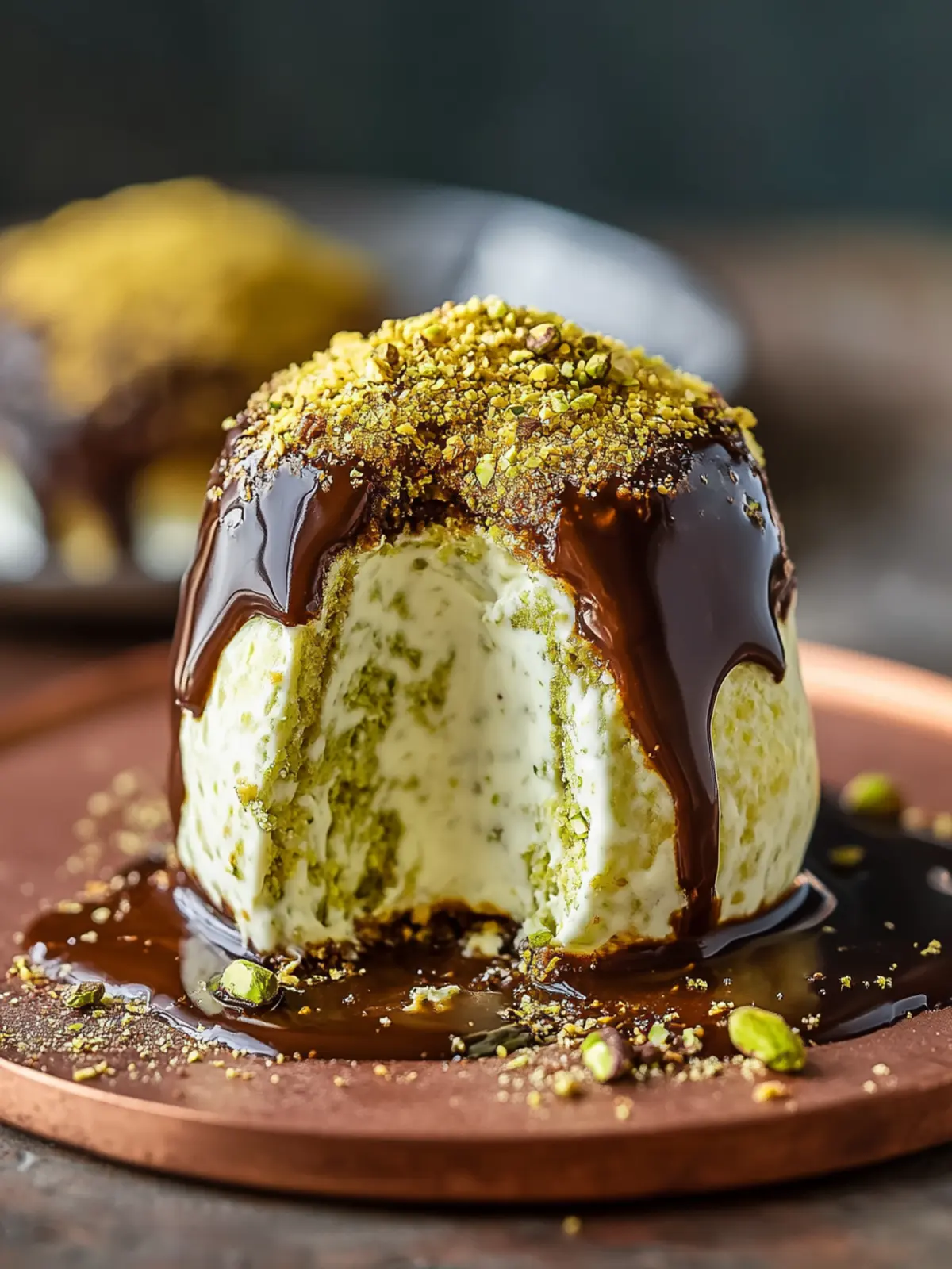 Dubai Pistachio Cheese Bomb: Your New Luxurious No-Bake Delight 2 Dubai Pistachio Cheese Bomb