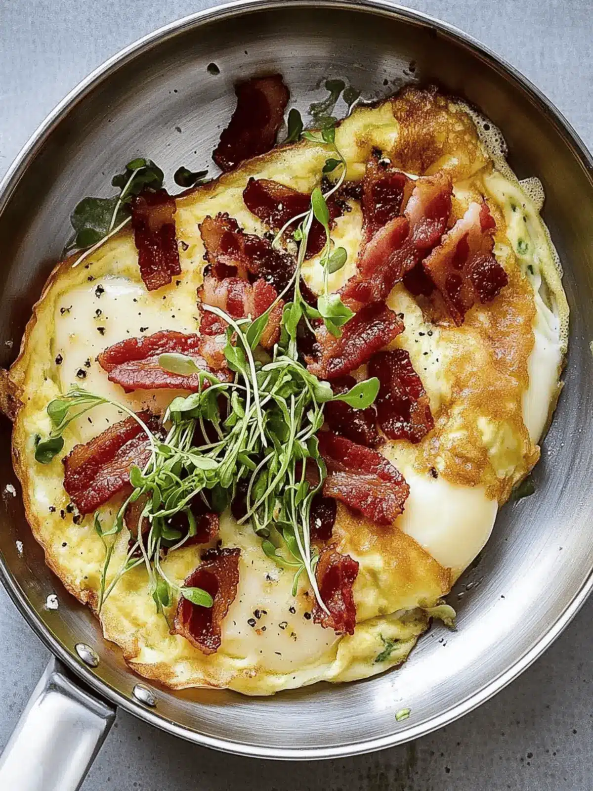 Irresistible Brie and Bacon Omelette for a Quick Breakfast 4 Brie and bacon omelette