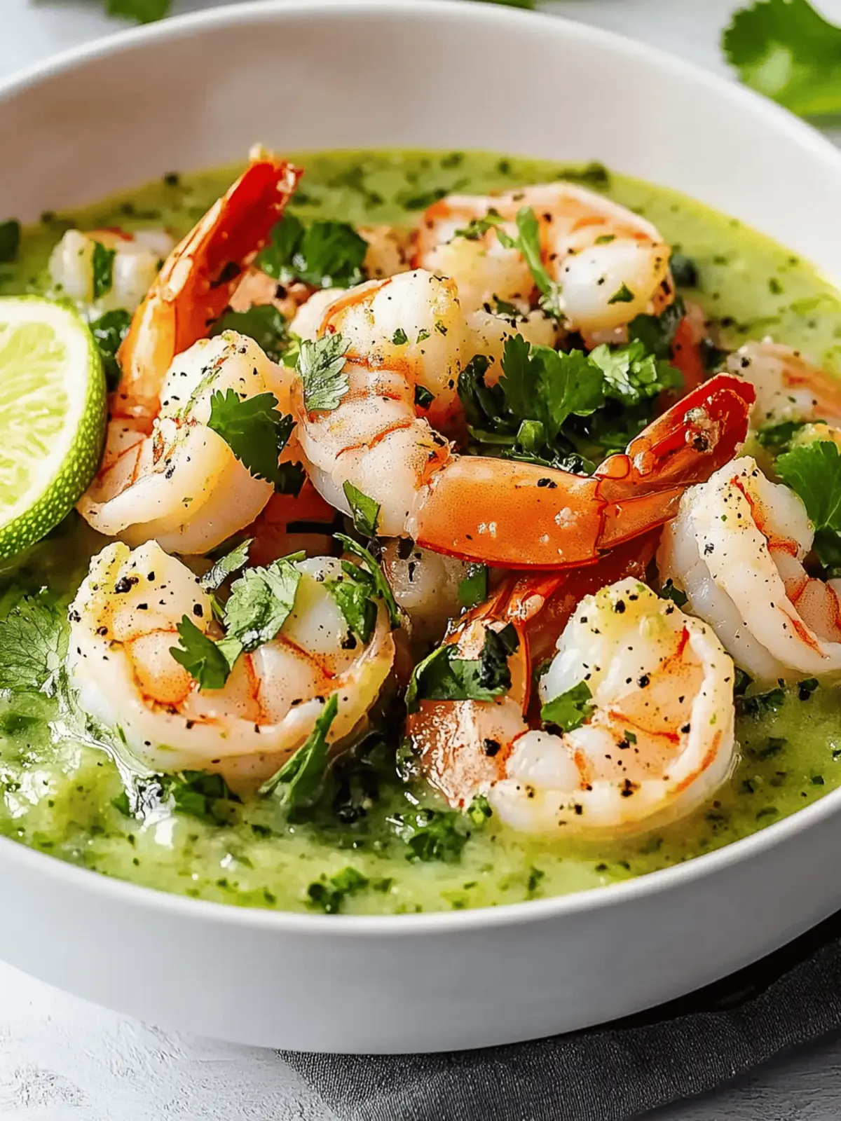 Dairy-Free Shrimps in Culichi Salsa for a Healthy Twist 3 Shrimps in Culichi Salsa