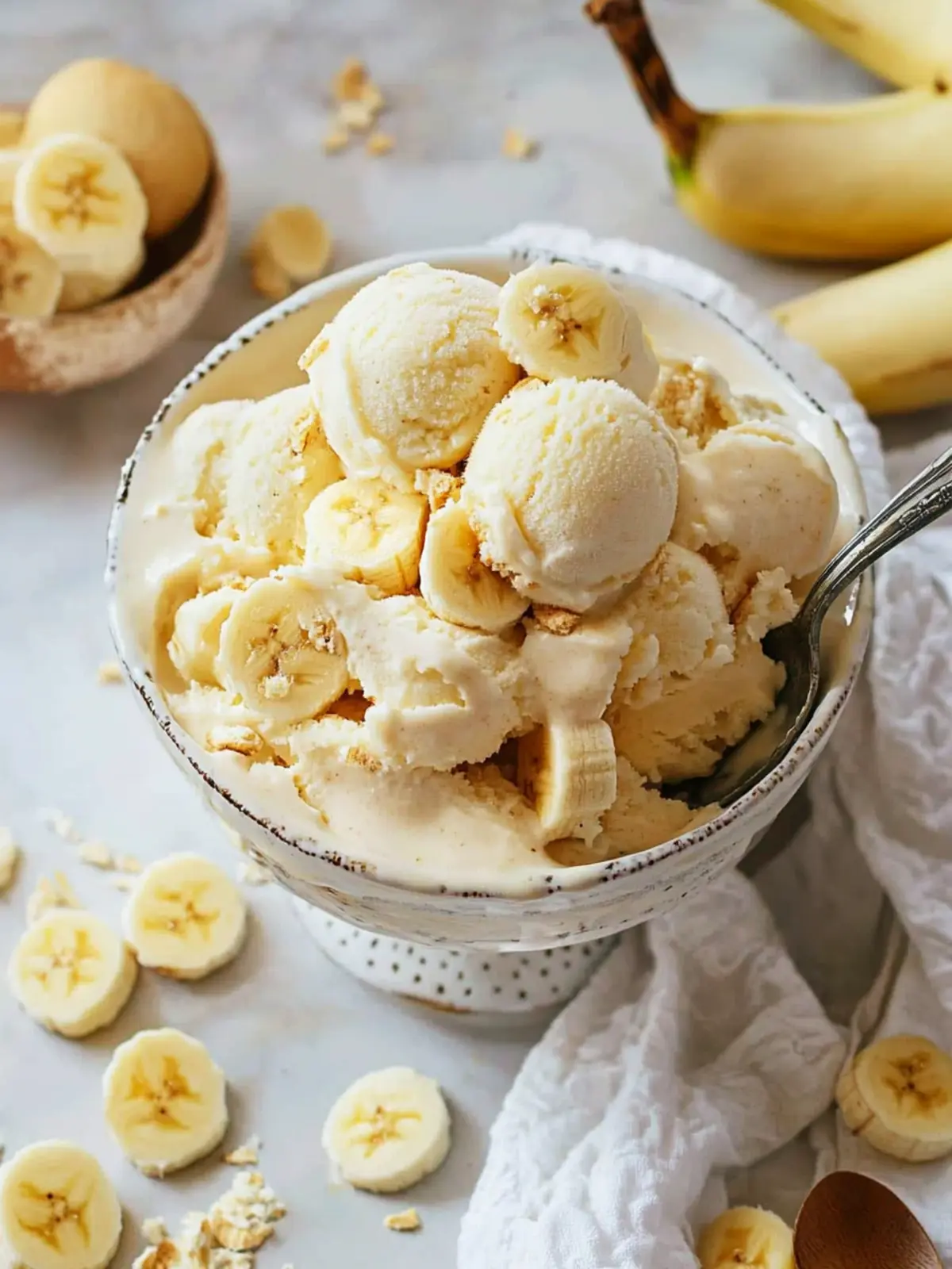 Indulge in Homemade Banana Pudding Ice Cream Bliss 3 Banana Pudding Ice Cream