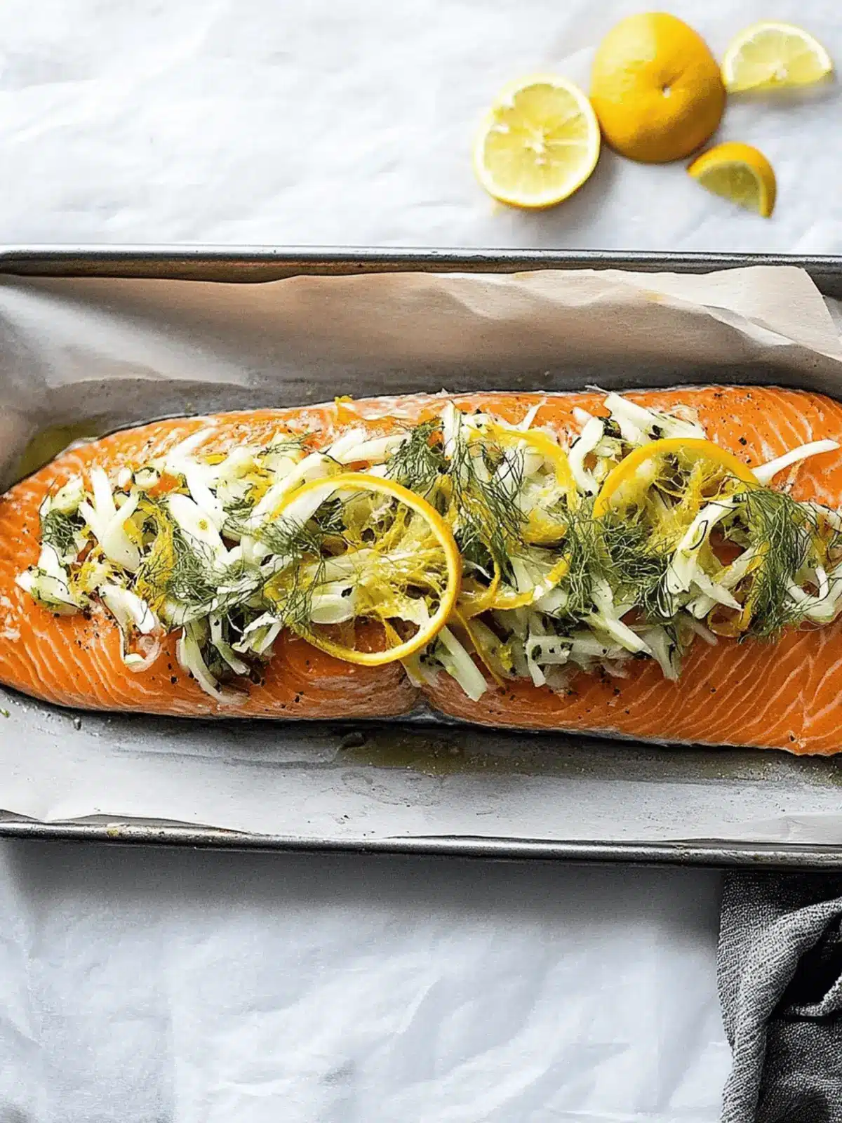 Slow Roasted Salmon with Fennel and Orange for Summer Bliss 4 Slow Roasted Salmon with Fennel and Orange