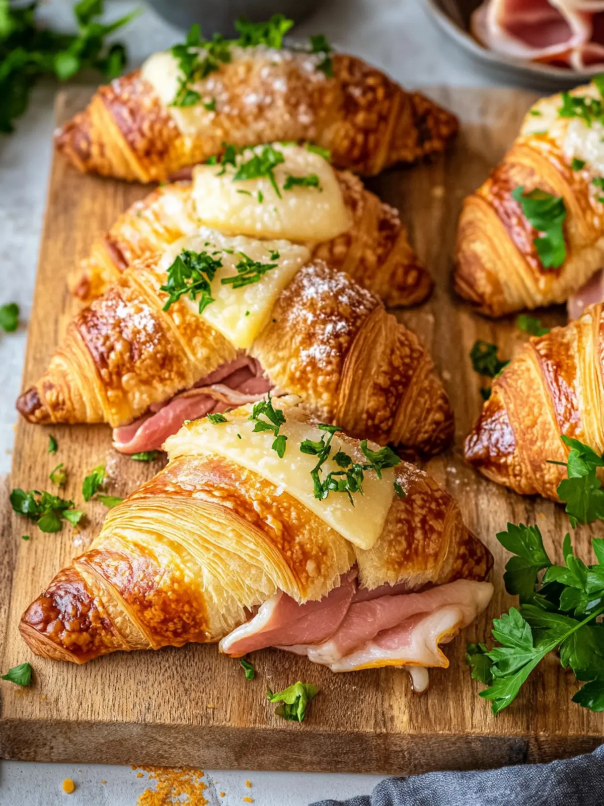 Irresistible Baked Ham and Cheese Croissants You ll Love 3 Baked Ham and Cheese Croissants
