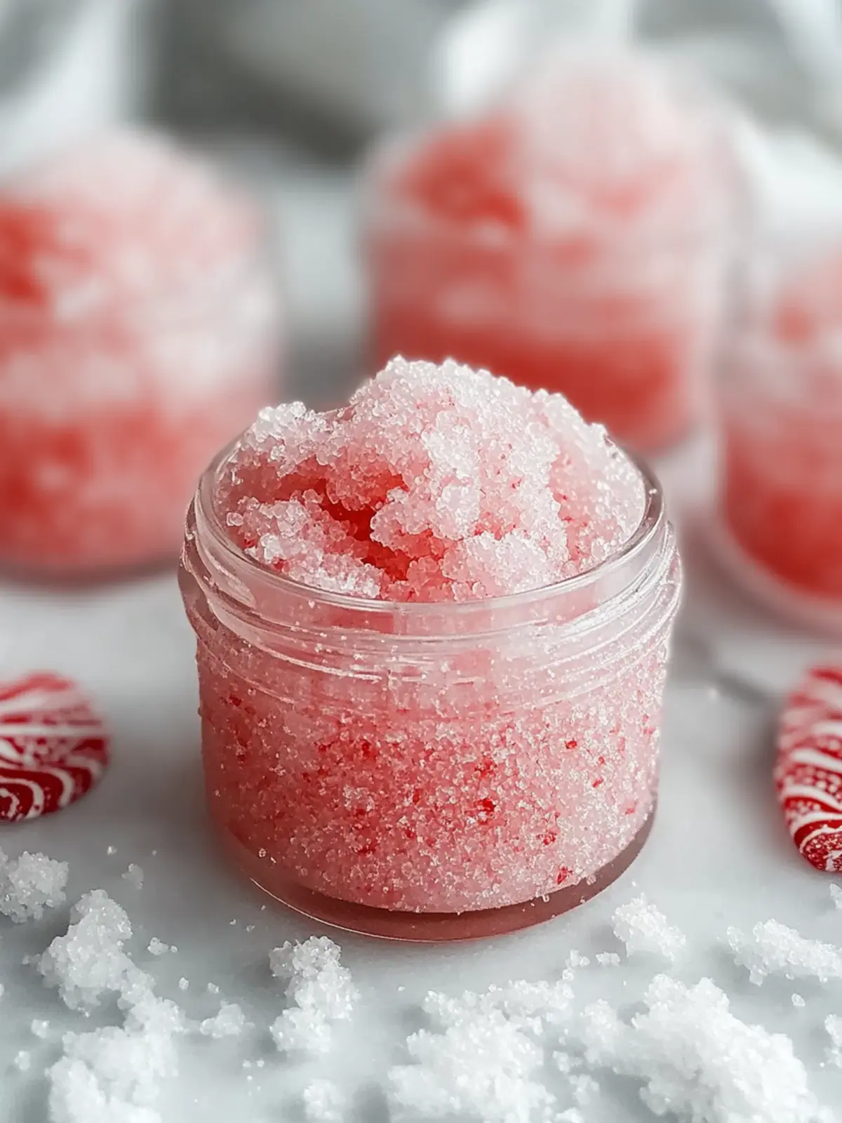 Homemade Christmas Peppermint Sugar Scrub for Glowing Skin 4 Christmas Peppermint Sugar Scrub