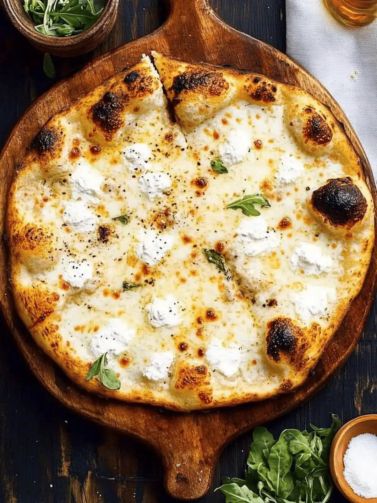 Irresistible White Pizza (Pizza Bianca) 25-Minute Delight 4 White Pizza (Pizza Bianca)