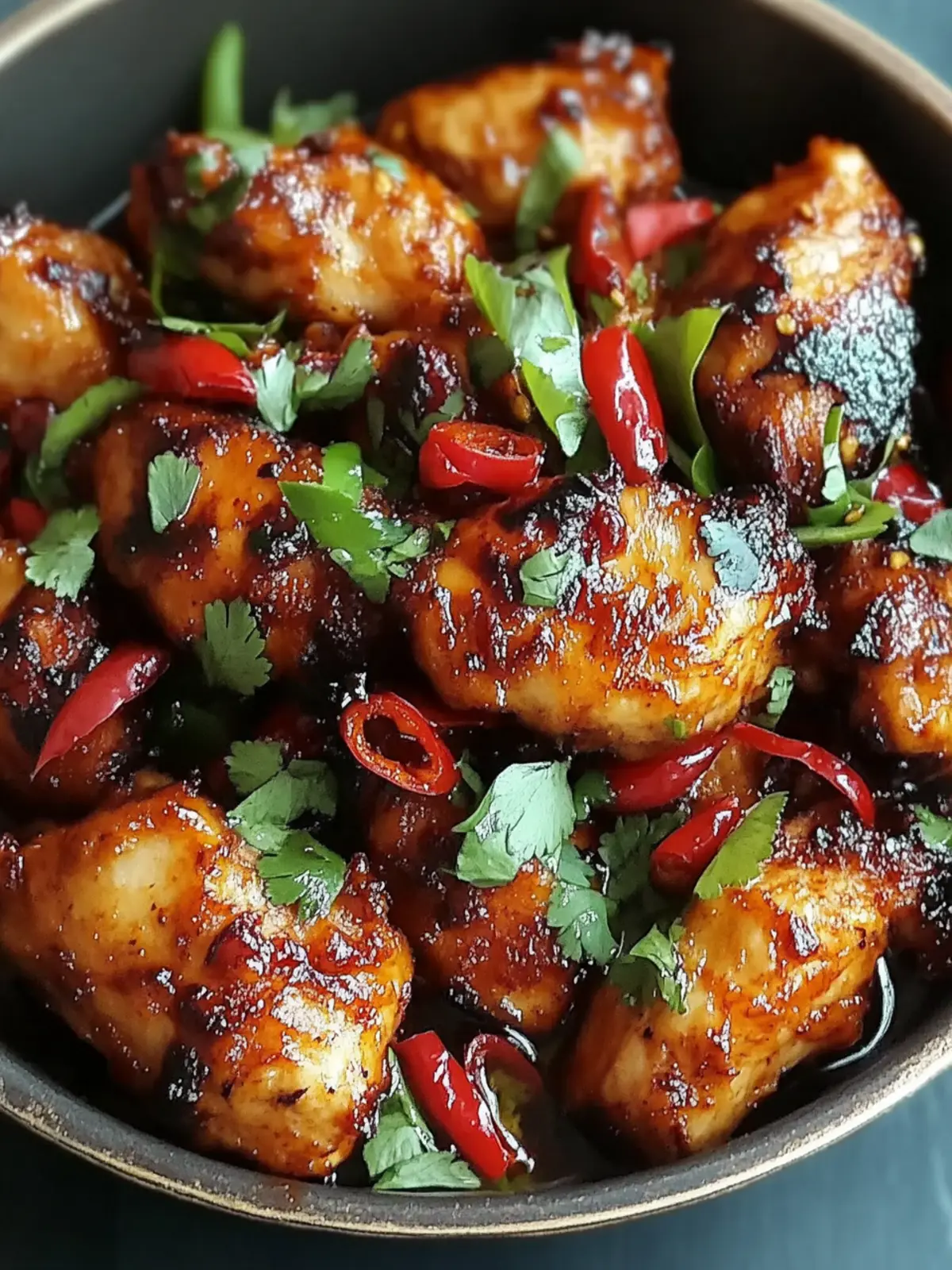 Irresistible Hot and Tangy Devilled Chicken with Garlic and Vinegar 2 Hot and Tangy Devilled Chicken with Garlic and Vinegar
