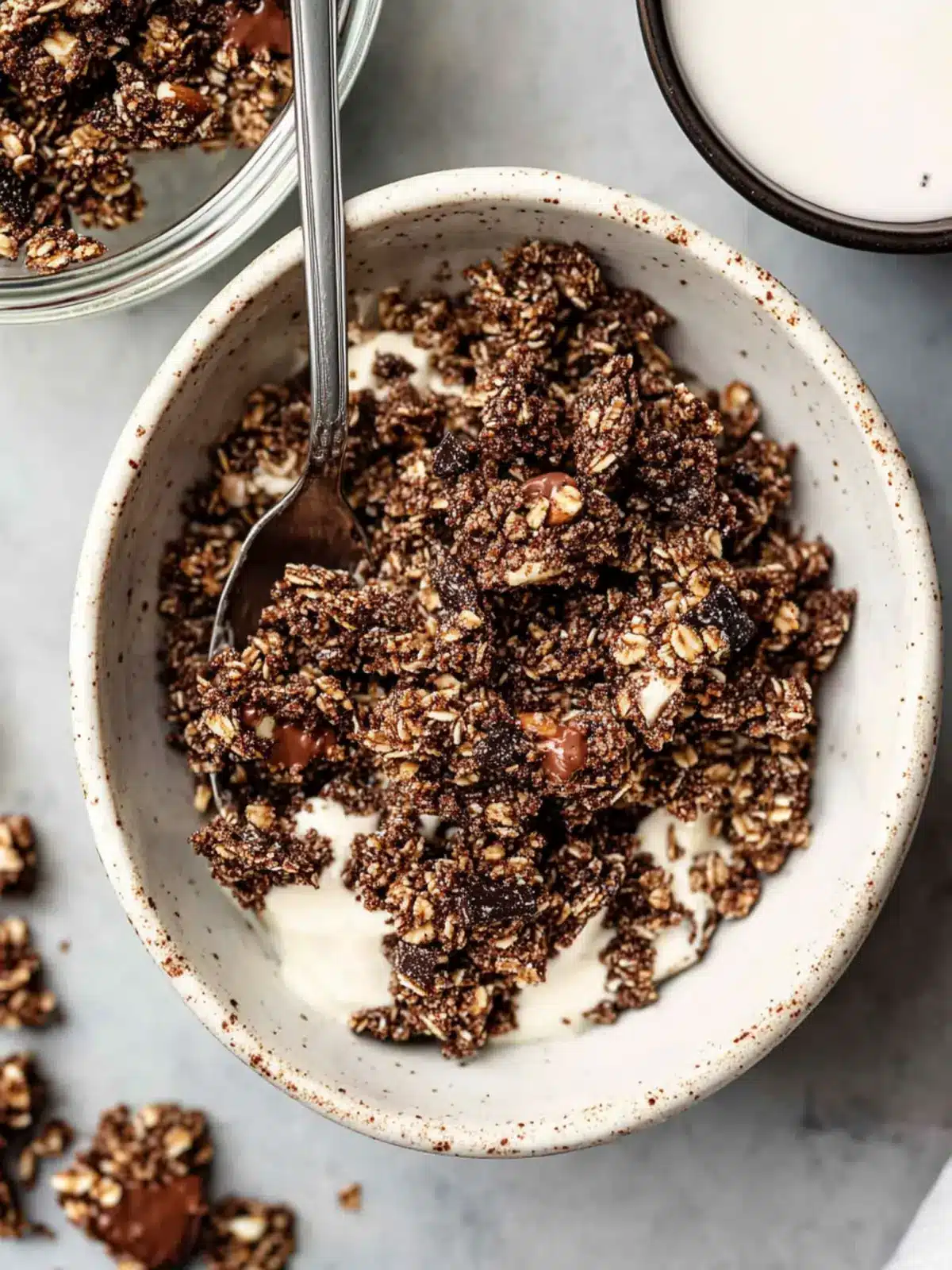 Irresistibly Crunchy Chocolate Granola for Guilt-Free Snacking 3 chocolate granola