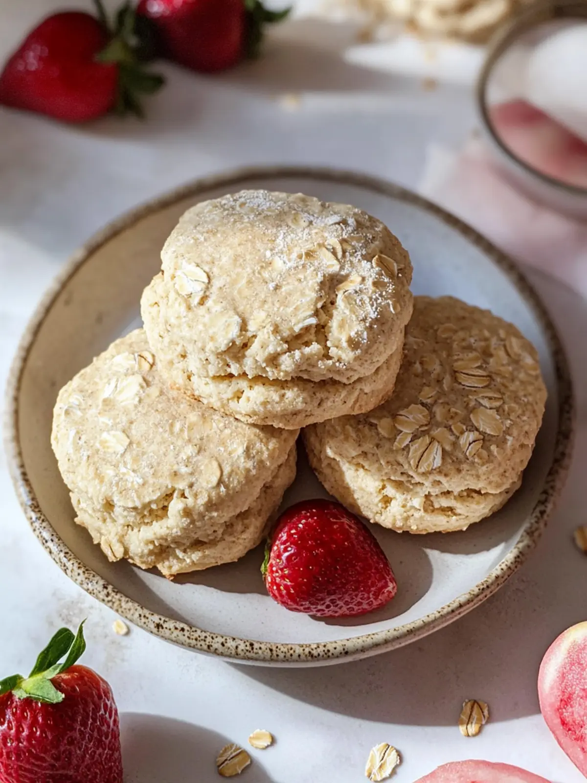 Fluffy Oat Flour Drop Biscuits: Quick & Guilt-Free Goodness 3 Fluffy Oat Flour Drop Biscuits