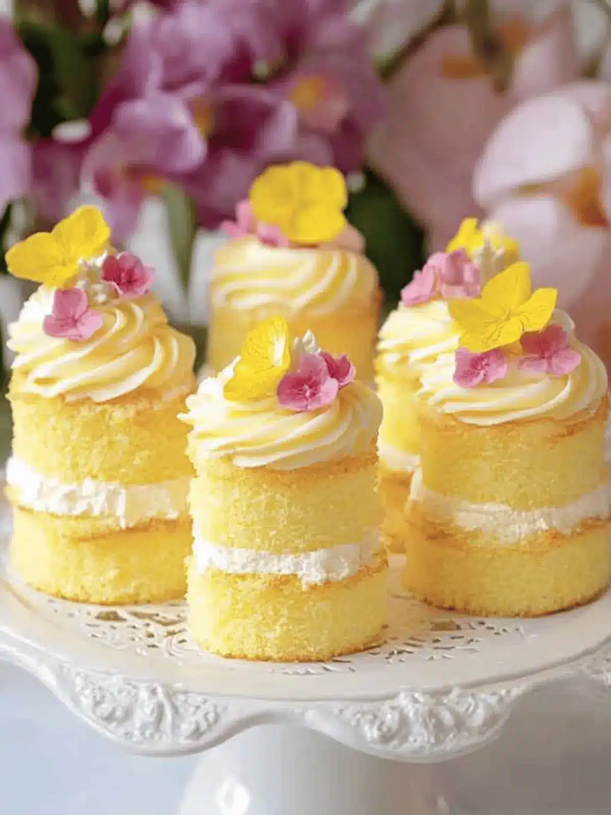Lemon Buttercream Cakes for a Zesty Sweet Escape 2 Lemon Buttercream Cakes