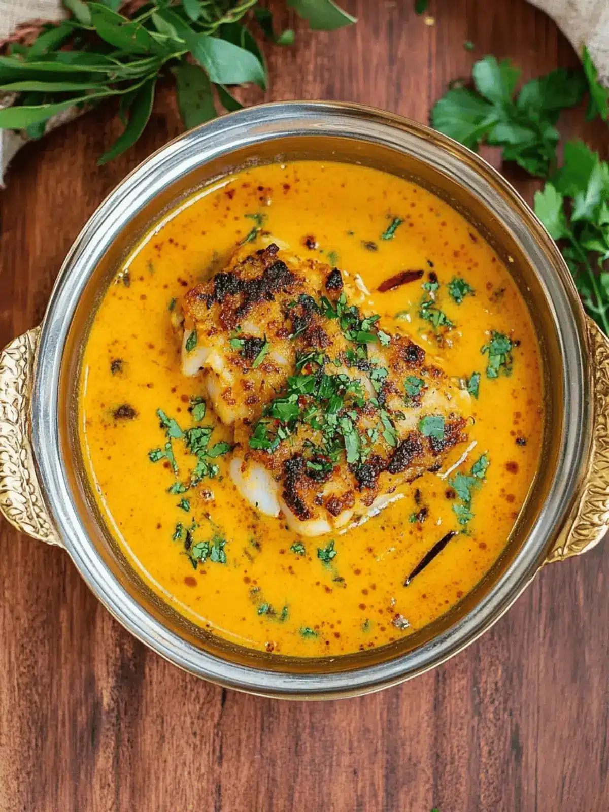 Savory South Indian Coconut Cod Curry With Saffron Butter Bliss 4 South Indian Style Coconut Cod Curry With Saffron Butter