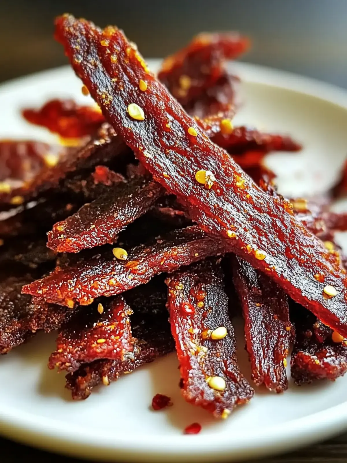 Homemade Spicy Honey BBQ Beef Jerky: Your New Favorite Snack 4 Spicy Honey BBQ Beef Jerky