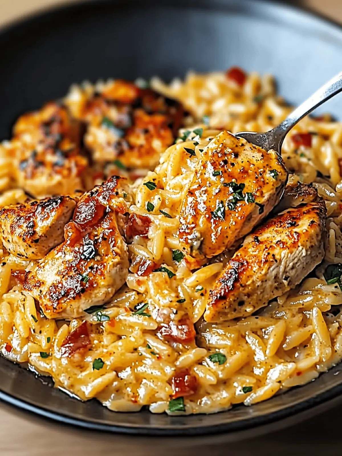 Cajun Chicken Alfredo Orzo: Your New 30-Minute Comfort Dish 3 Cajun Chicken Alfredo Orzo