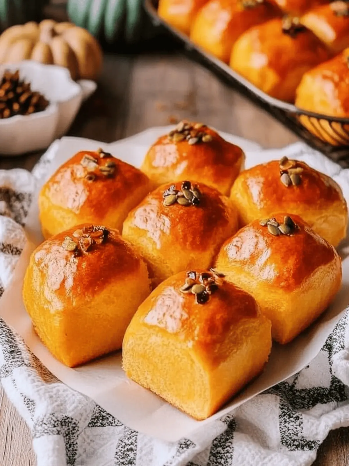 Pumpkin Dinner Rolls: Soft Rolls Perfect for Your Holiday Table 3 Pumpkin Dinner Rolls