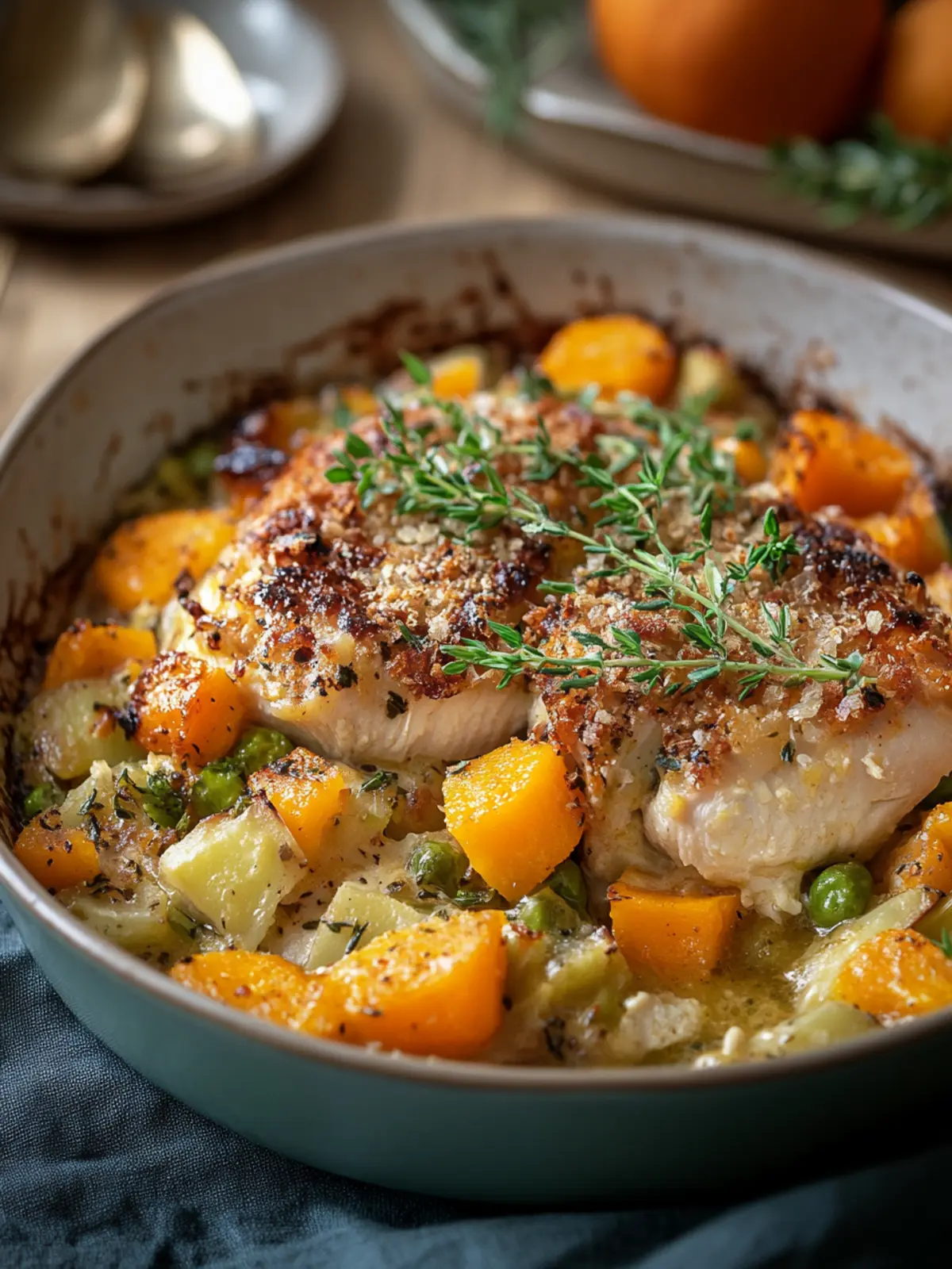 Savory Chicken Leek and Butternut Squash Bake for Cozy Nights 2 Chicken Leek and Butternut Squash Bake