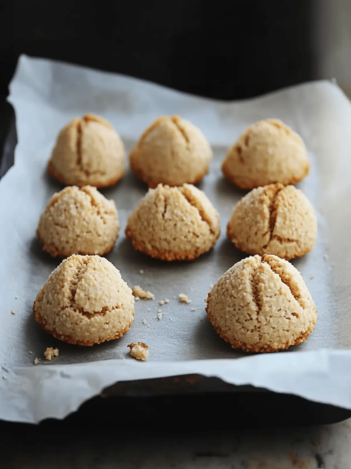 Delight in Vegan Vanilla Hazelnut Macaroons Today! 3 Vanilla Hazelnut Macaroons
