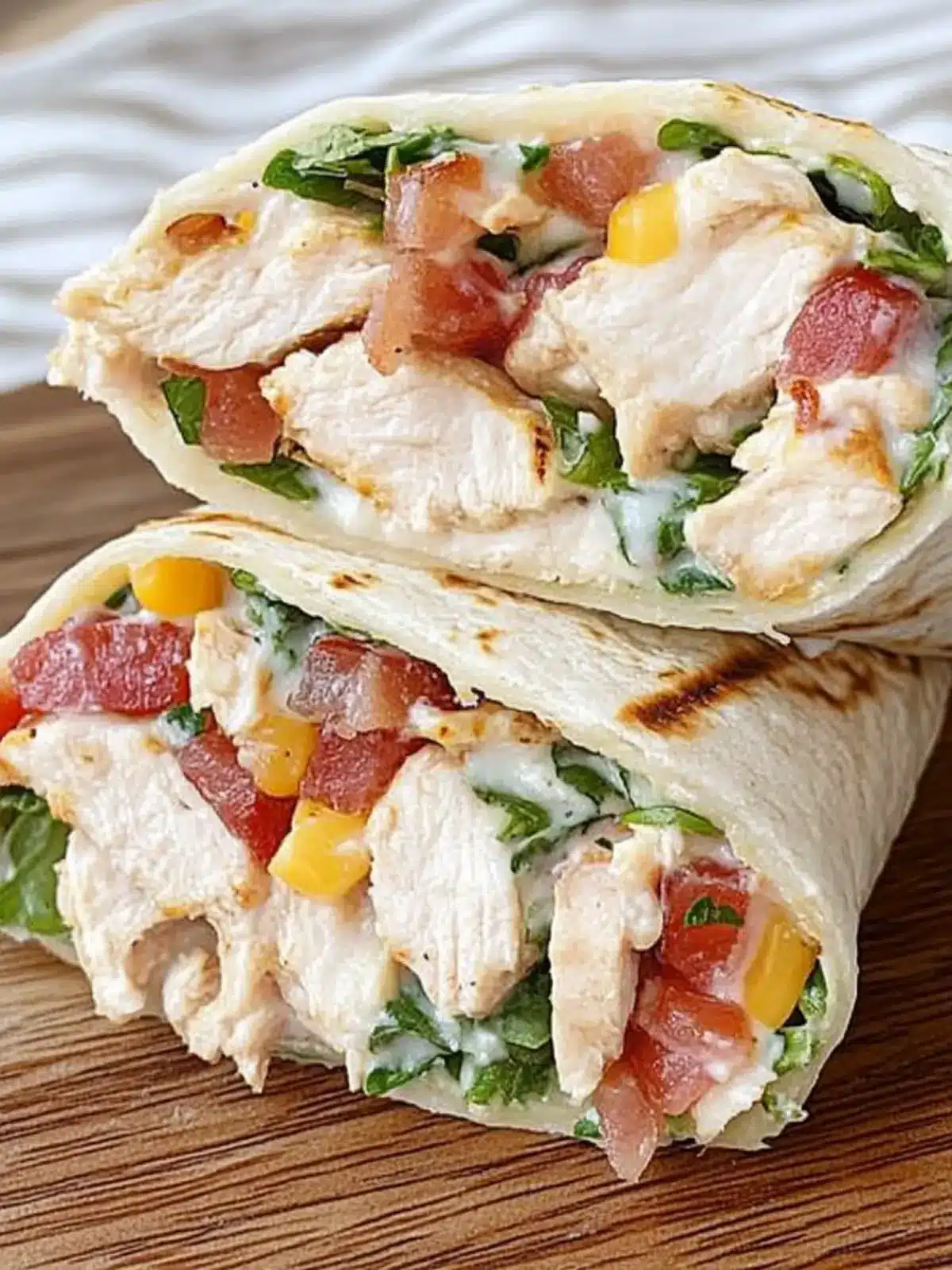Savory Chicken Bacon Ranch Wraps for Quick Weeknight Wins 2 Chicken Bacon Ranch Wraps