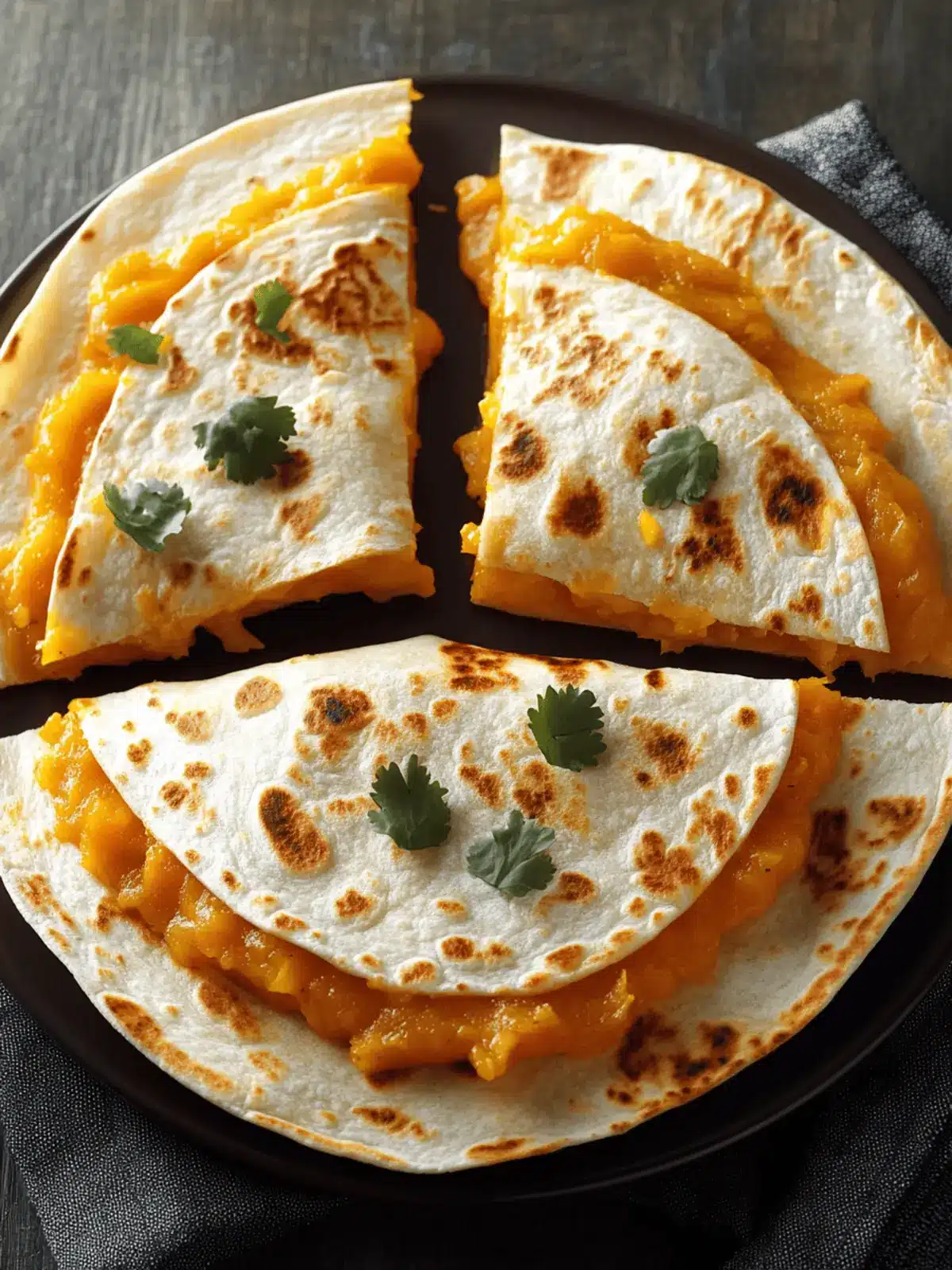 Cheesy Pumpkin Quesadillas for a Fun Halloween Feast 3 Cheesy Pumpkin Quesadillas