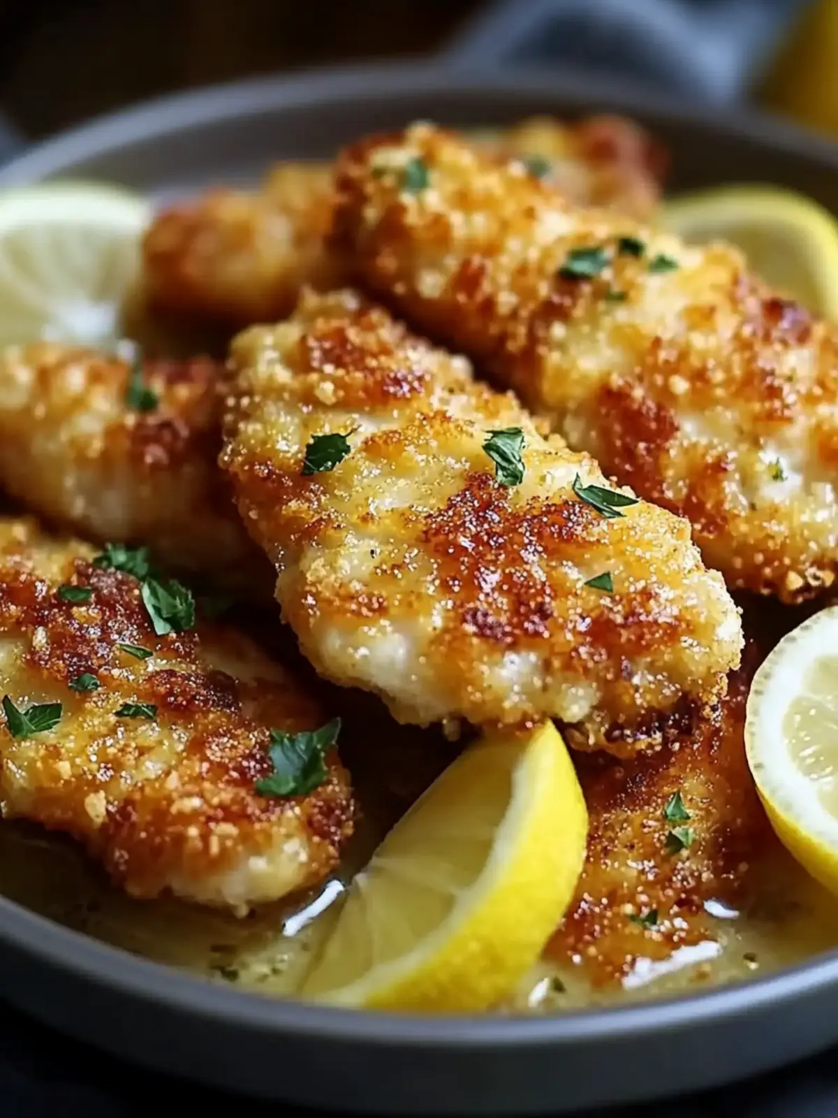 Irresistibly Crispy Zesty Lemon Pecorino Chicken Delight at Home 3 Irresistibly Crispy Zesty Lemon Pecorino Chicken Delight