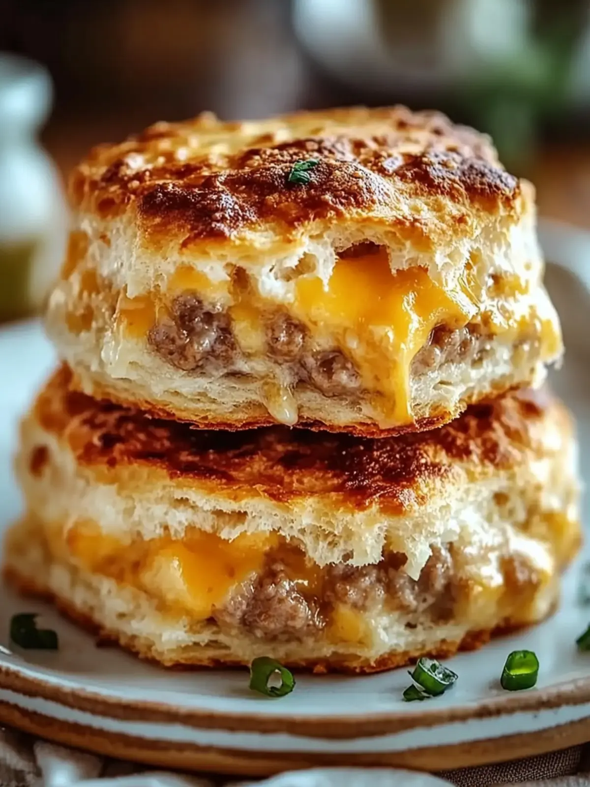 Sausage Cheese Butter Swim Biscuits: Comfort Food Done Right 3 Sausage Cheese Butter Swim Biscuits