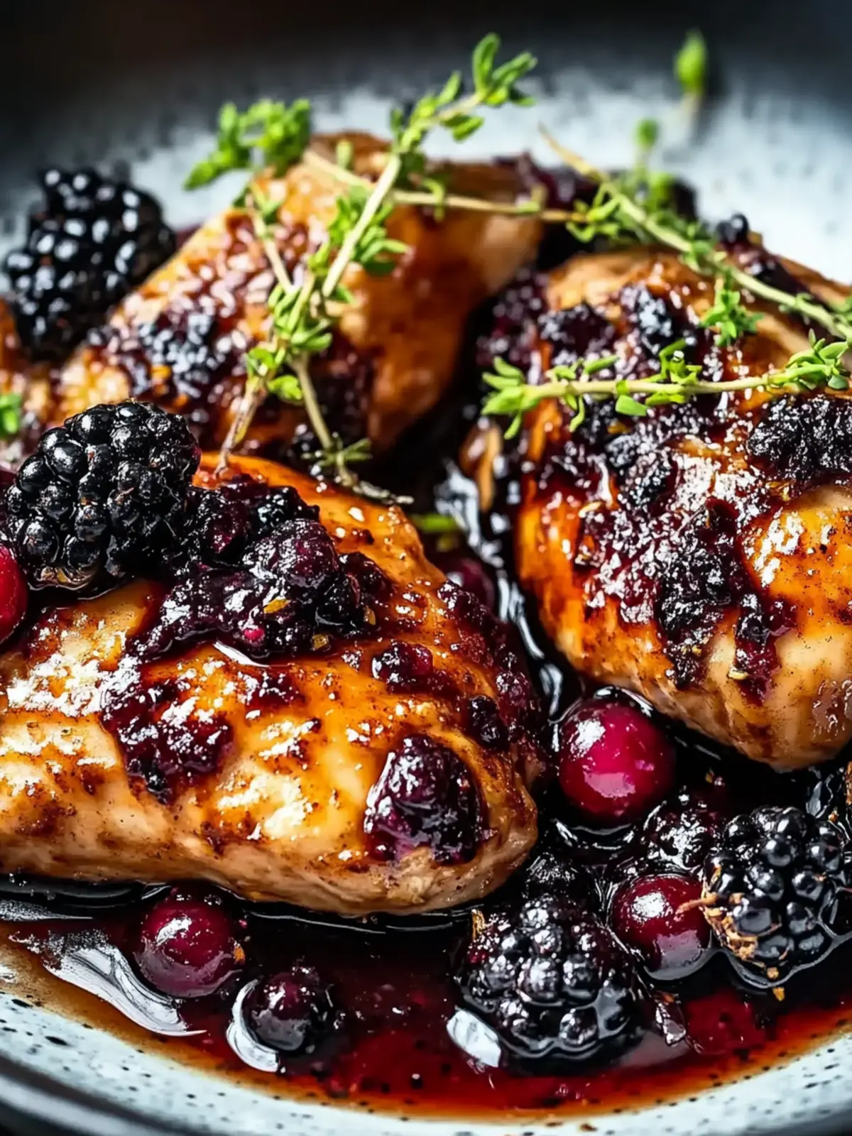 Bourbon Blackberry Chicken Made Easy for Flavorful Dinners 4 Bourbon Blackberry Chicken