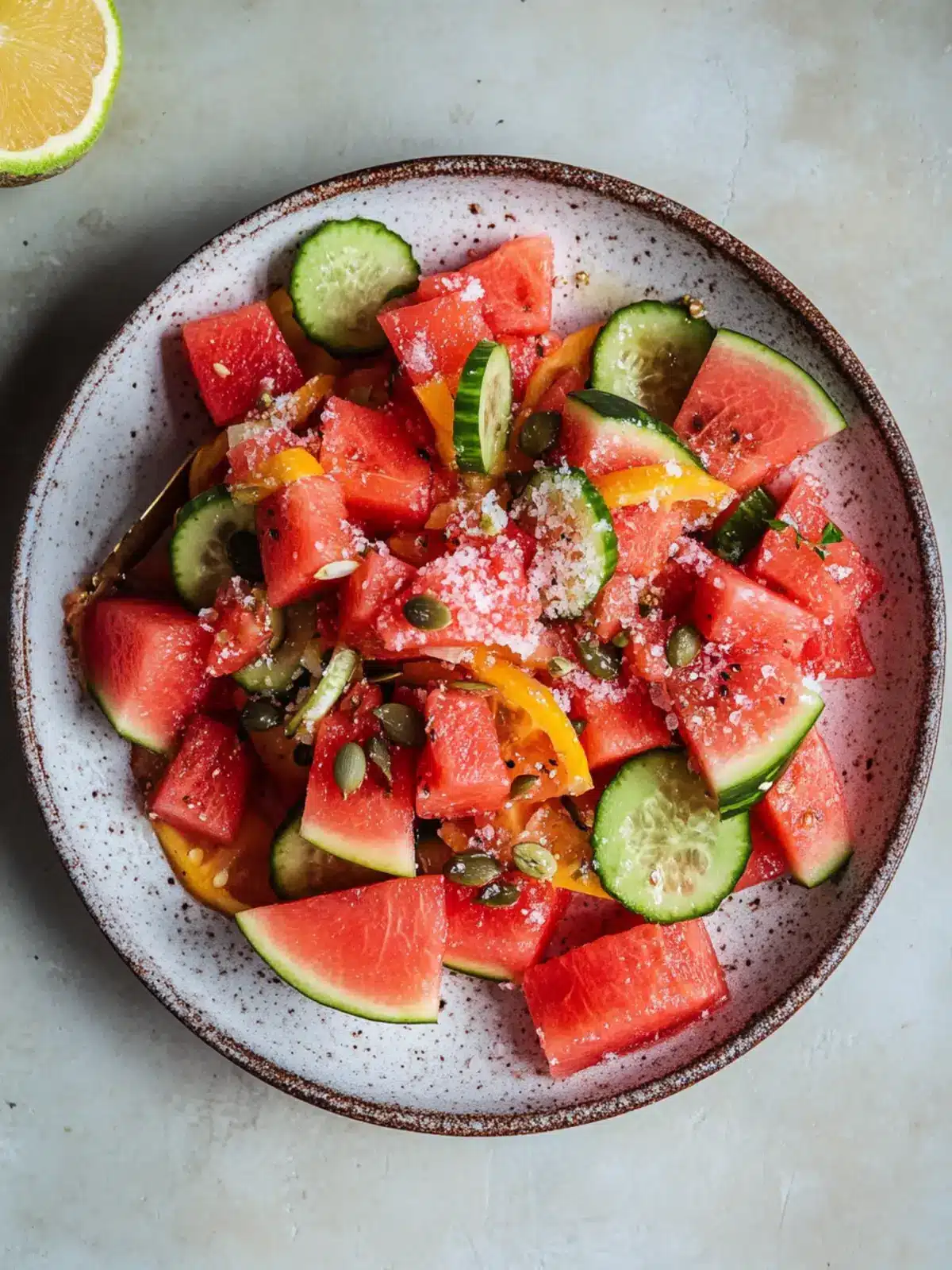 Refreshing Watermelon Salad: A Sweet, Summer Delight 3 watermelon salad