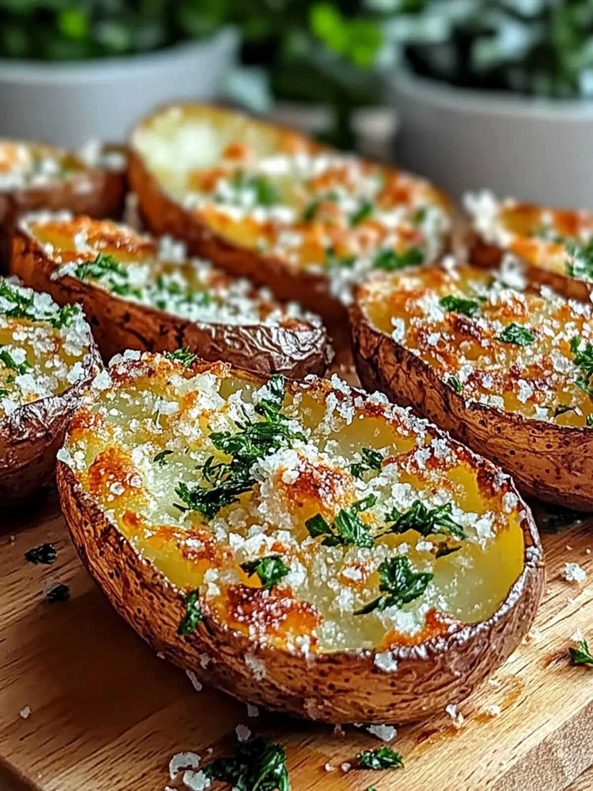 Crispy Garlic Herb Roasted Potato Skins You'll Crave Every Time 2 Crispy Garlic Herb Roasted Potato Skins