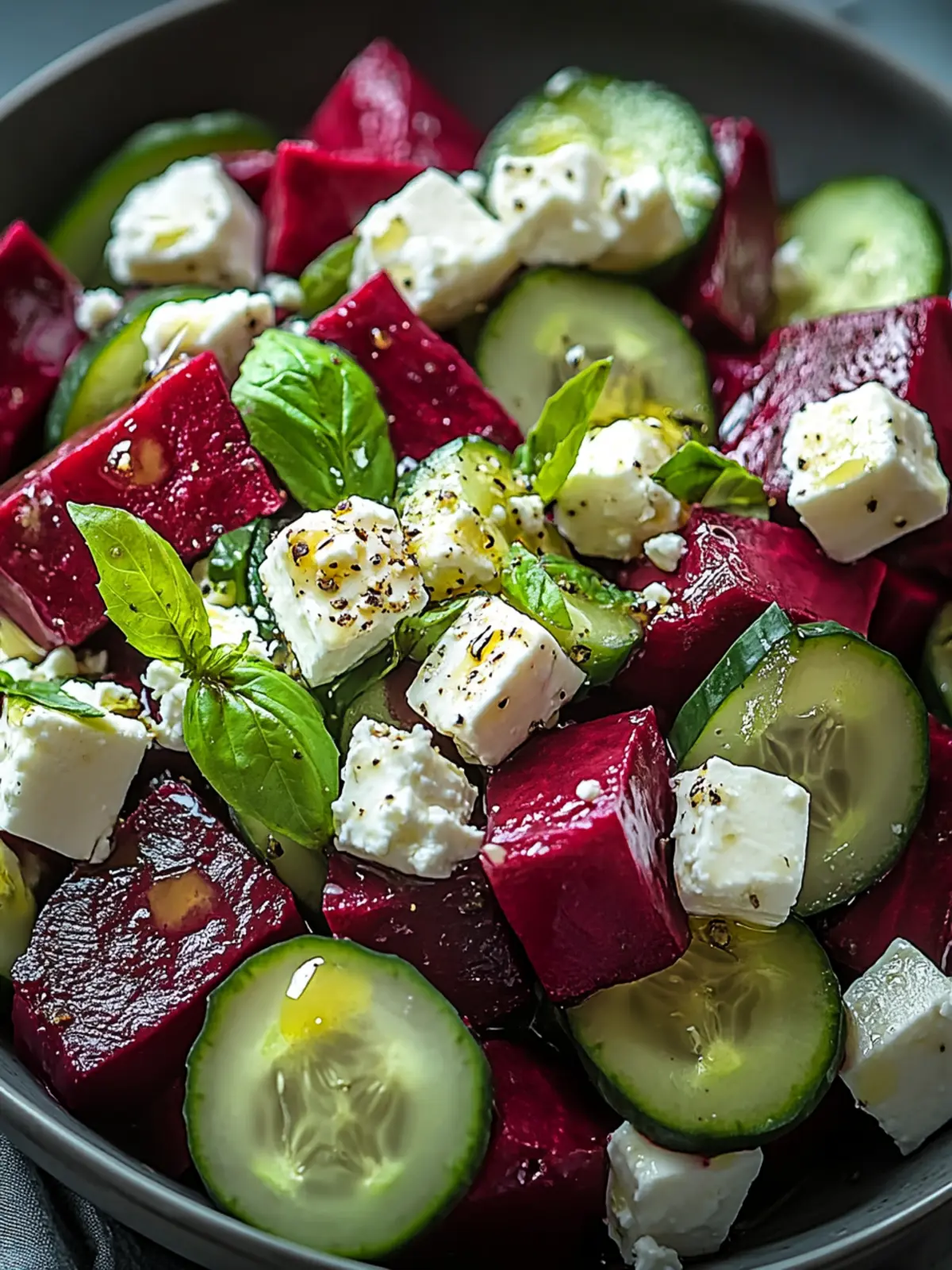 Easy Beet Salad with Feta and Cucumbers Delight for Fresh Flavor 3 Easy Beet Salad with Feta and Cucumbers Delight