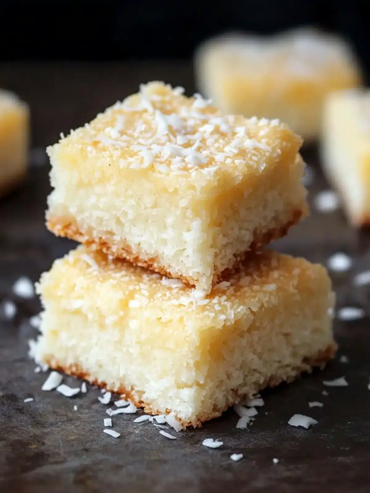 Irresistible Coconut Bars: Quick, Chewy Delight Everyone Loves 4 Coconut Bars
