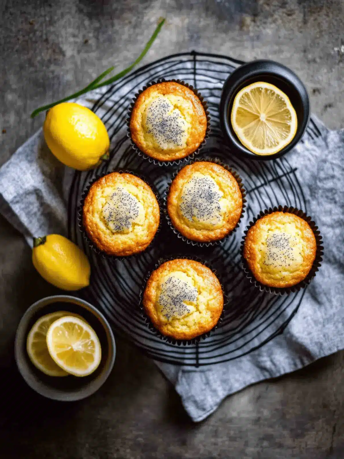 Light and Lemony Lemon Poppy Seed Muffins You ll Love 4 Lemon Poppy Seed Muffins