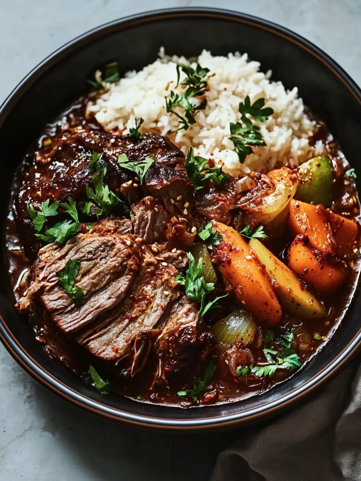 Korean Style Pot Roast: Comforting Flavor for Cozy Nights 2 Korean Style Pot Roast
