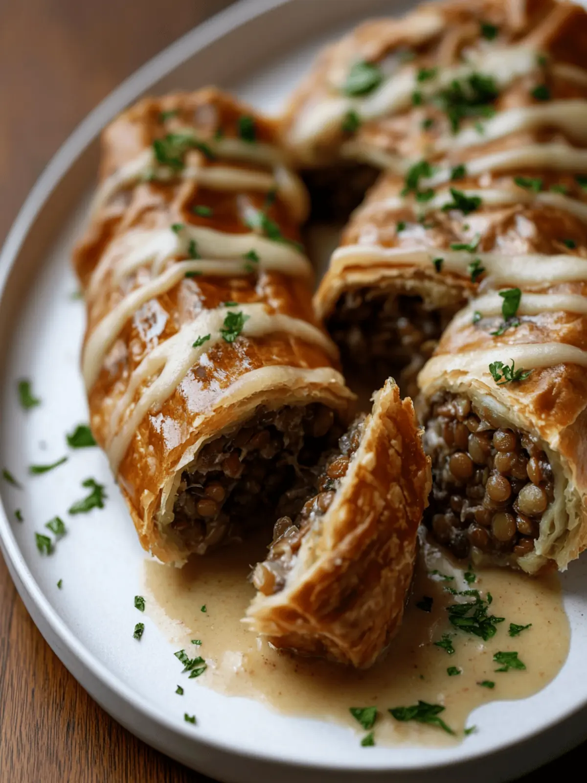 Lentil Wellington: A Flavor-Packed Vegan Delight You ll Love 4 Lentil Wellington