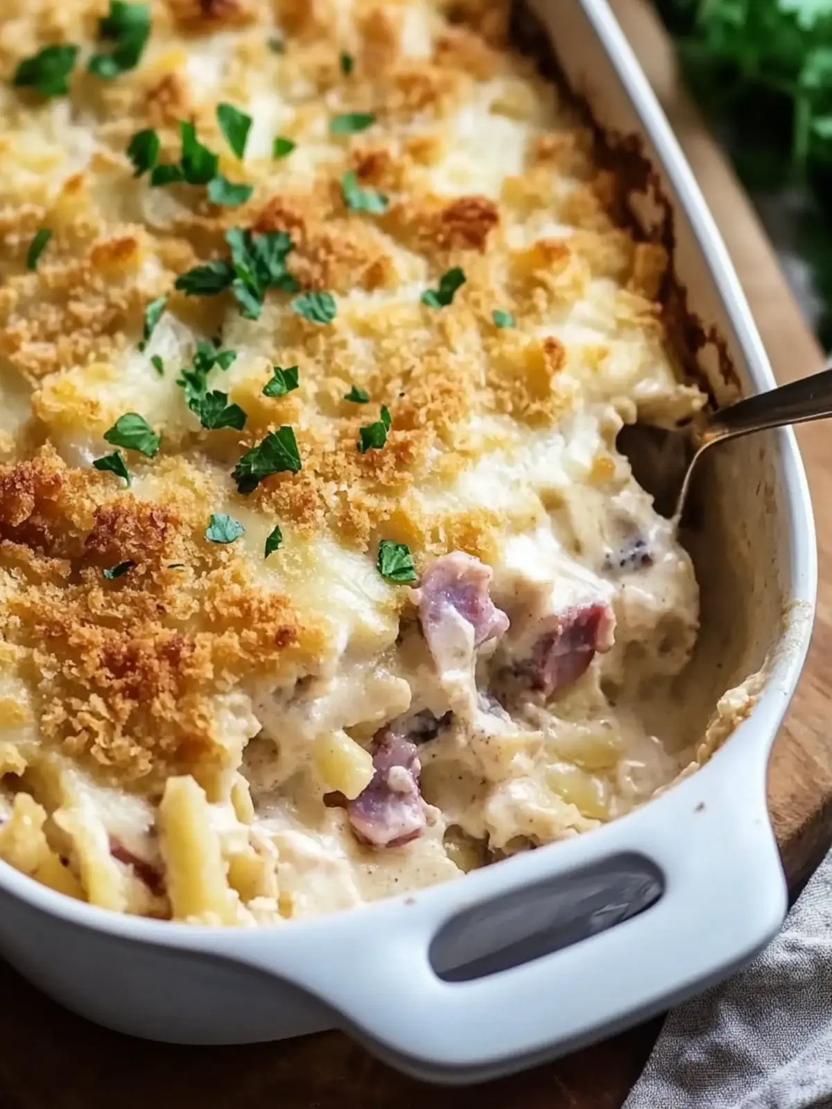 Hearty Chicken Cordon Bleu Casserole Your Family Will Love 2 Chicken Cordon Bleu Casserole