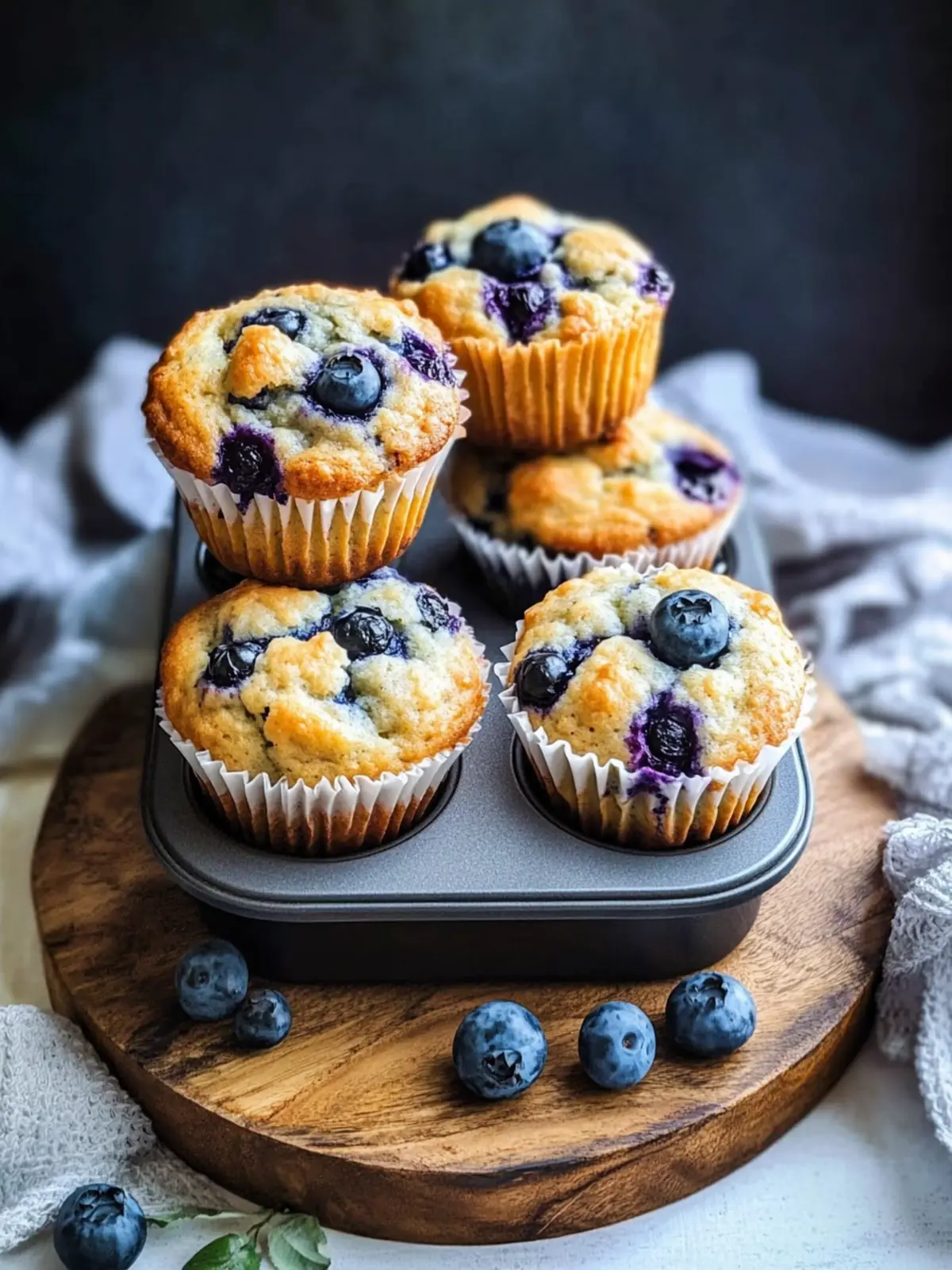 Cottage Cheese Blueberry Muffins: Your Easy Protein-Packed Delight 2 Cottage Cheese Blueberry Muffins