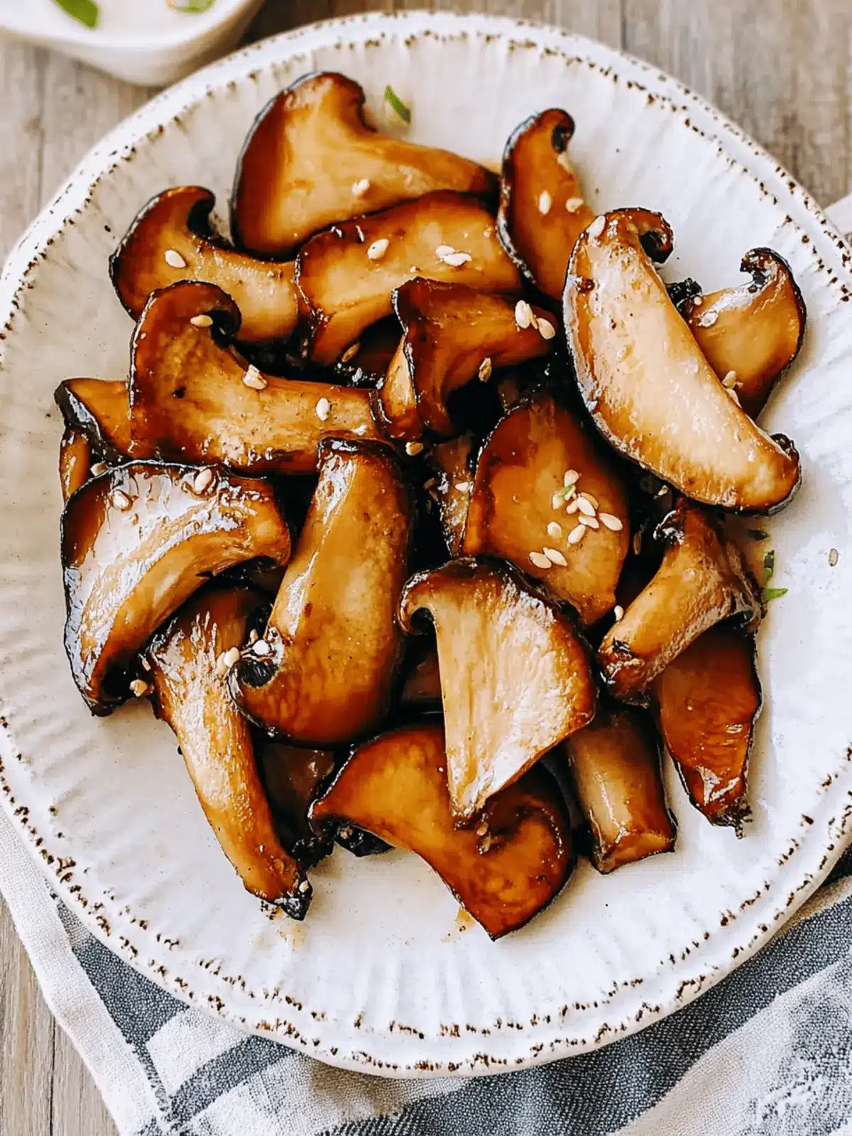 Savory Soy Butter Glazed King Oyster Mushrooms to Impress 4 Soy Butter Glazed King Oyster Mushrooms