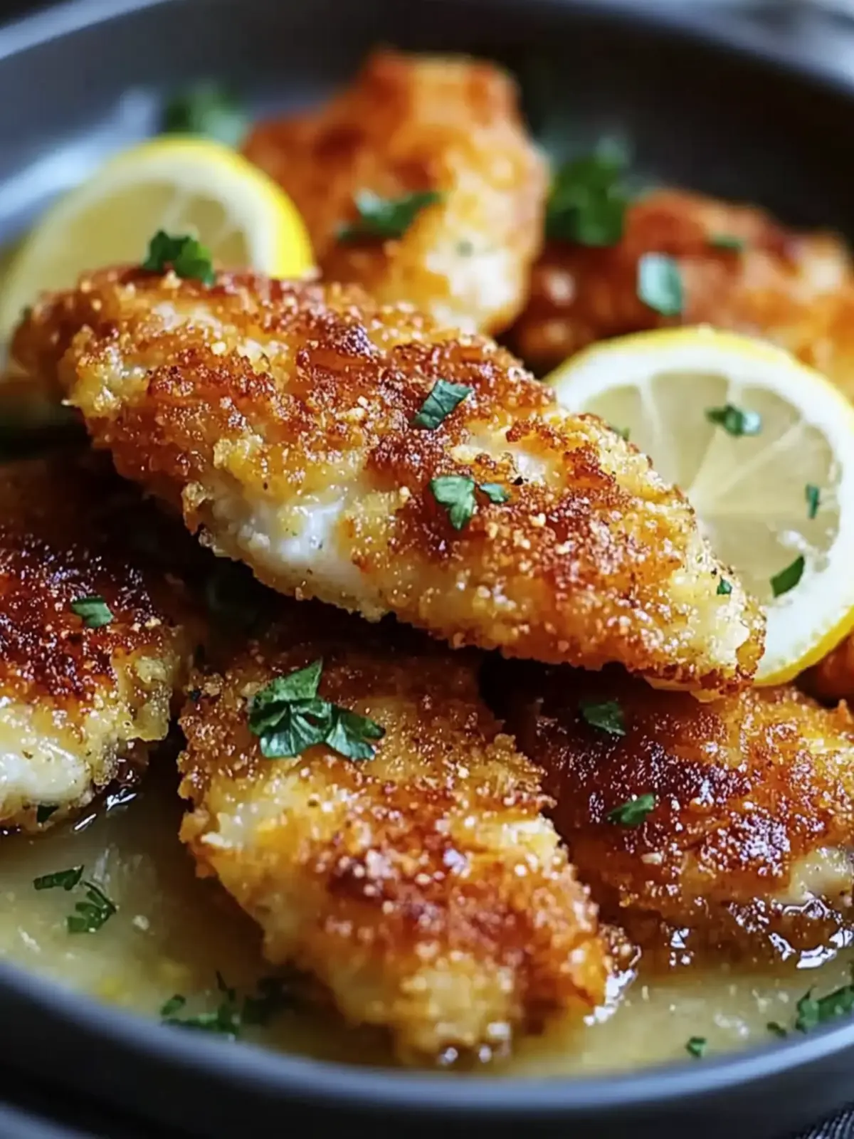 Irresistibly Crispy Zesty Lemon Pecorino Chicken Delight at Home 2 Irresistibly Crispy Zesty Lemon Pecorino Chicken Delight