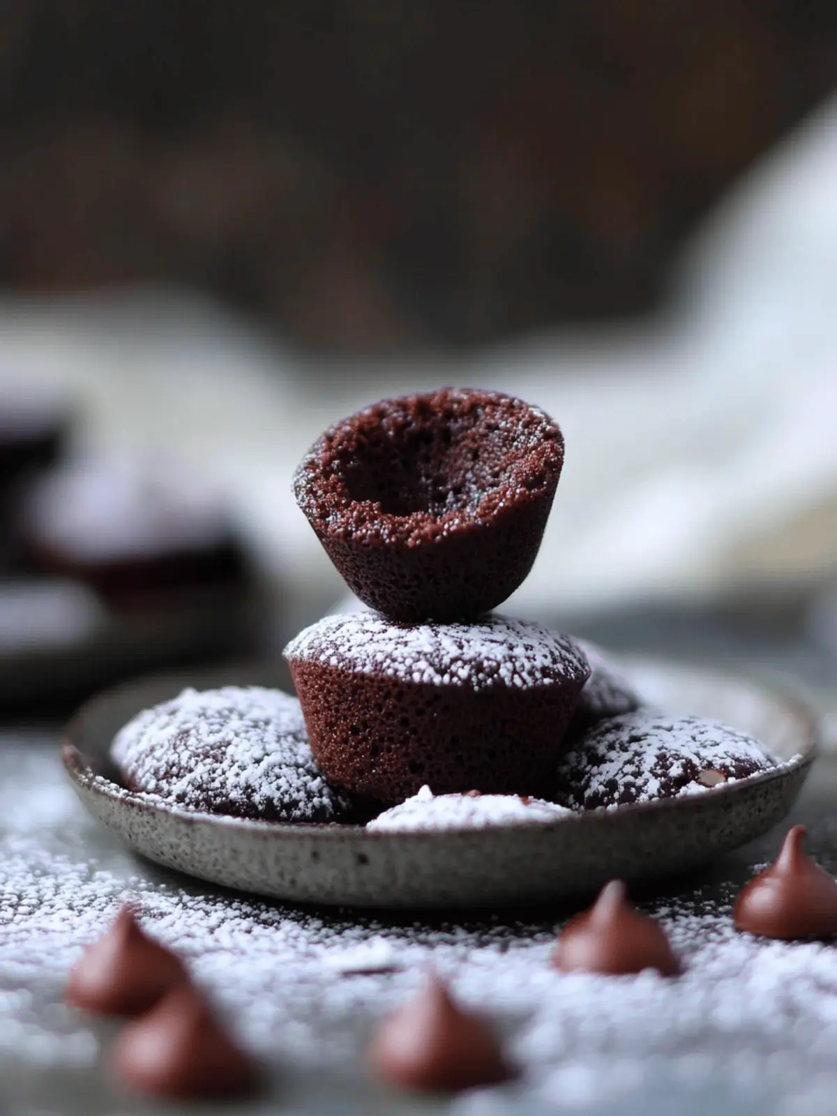 Irresistible Dark Chocolate Financiers for Easy Indulgence 3 Dark Chocolate Financiers