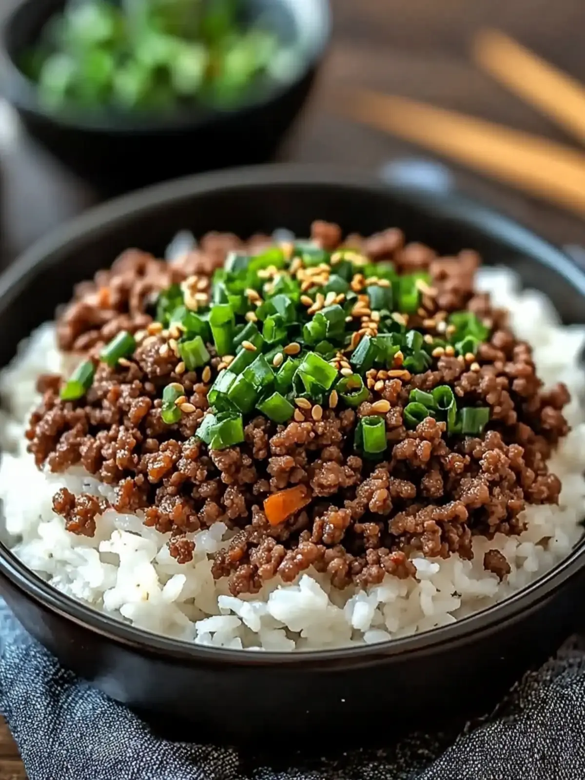 Delicious Korean Ground Beef Bowl: Quick & Flavor-Packed Dinner 4 Delicious Korean Ground Beef Bowl
